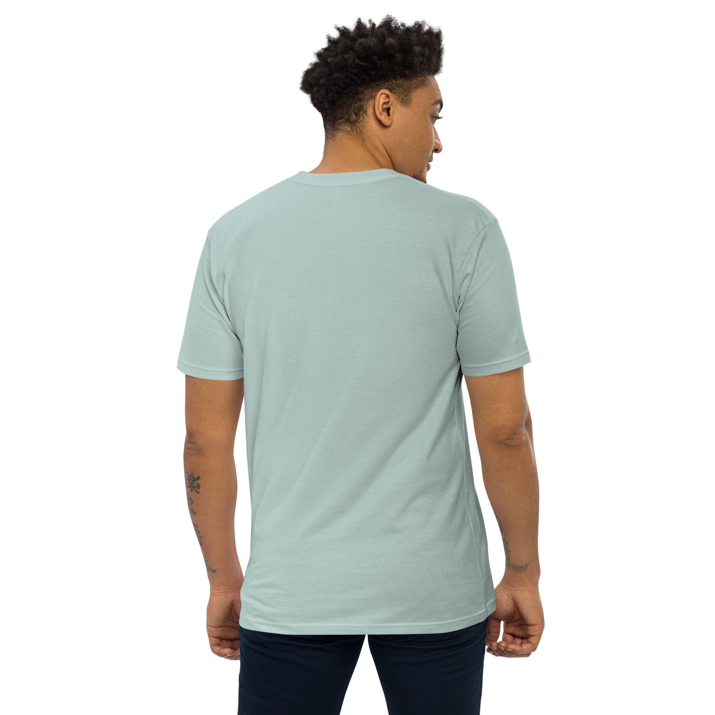 This Shirt Is Made Of 100% Boyfriend Material Men’s premium heavyweight tee