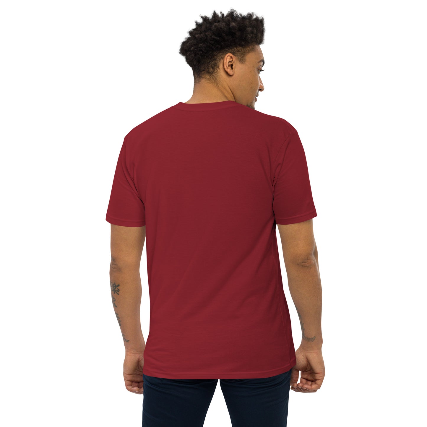 This Shirt Is Made Of 100% Boyfriend Material Men’s premium heavyweight tee