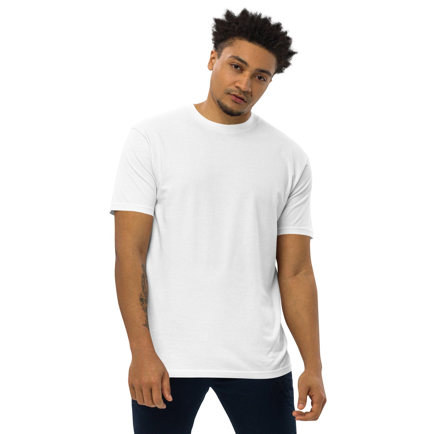 This Shirt Is Made Of 100% Boyfriend Material Men’s premium heavyweight tee