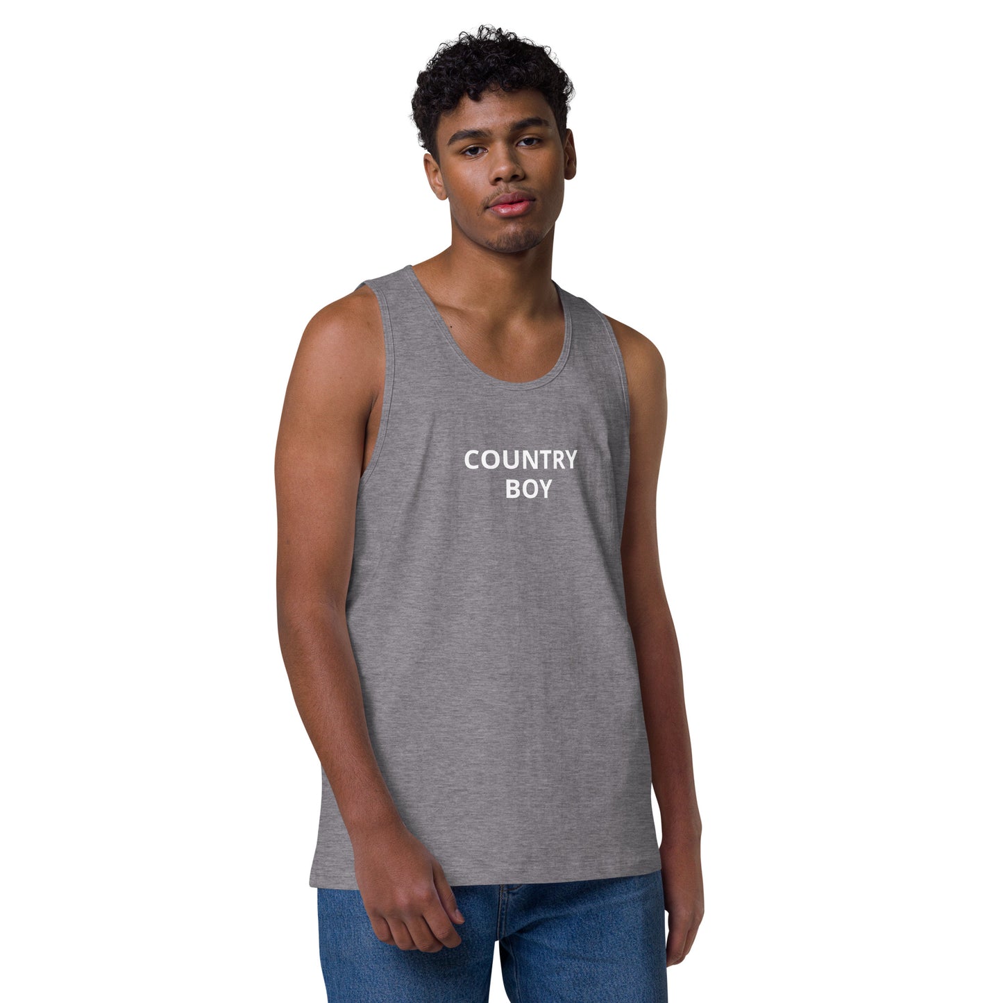 Country Boy Men’s premium tank top