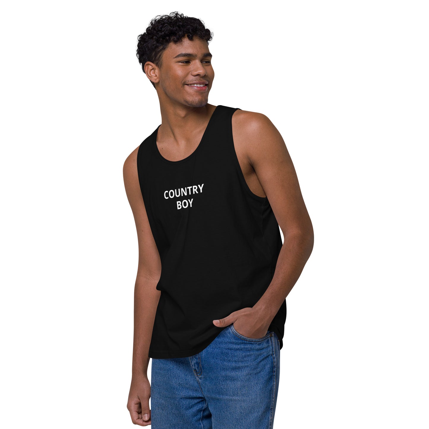 Country Boy Men’s premium tank top