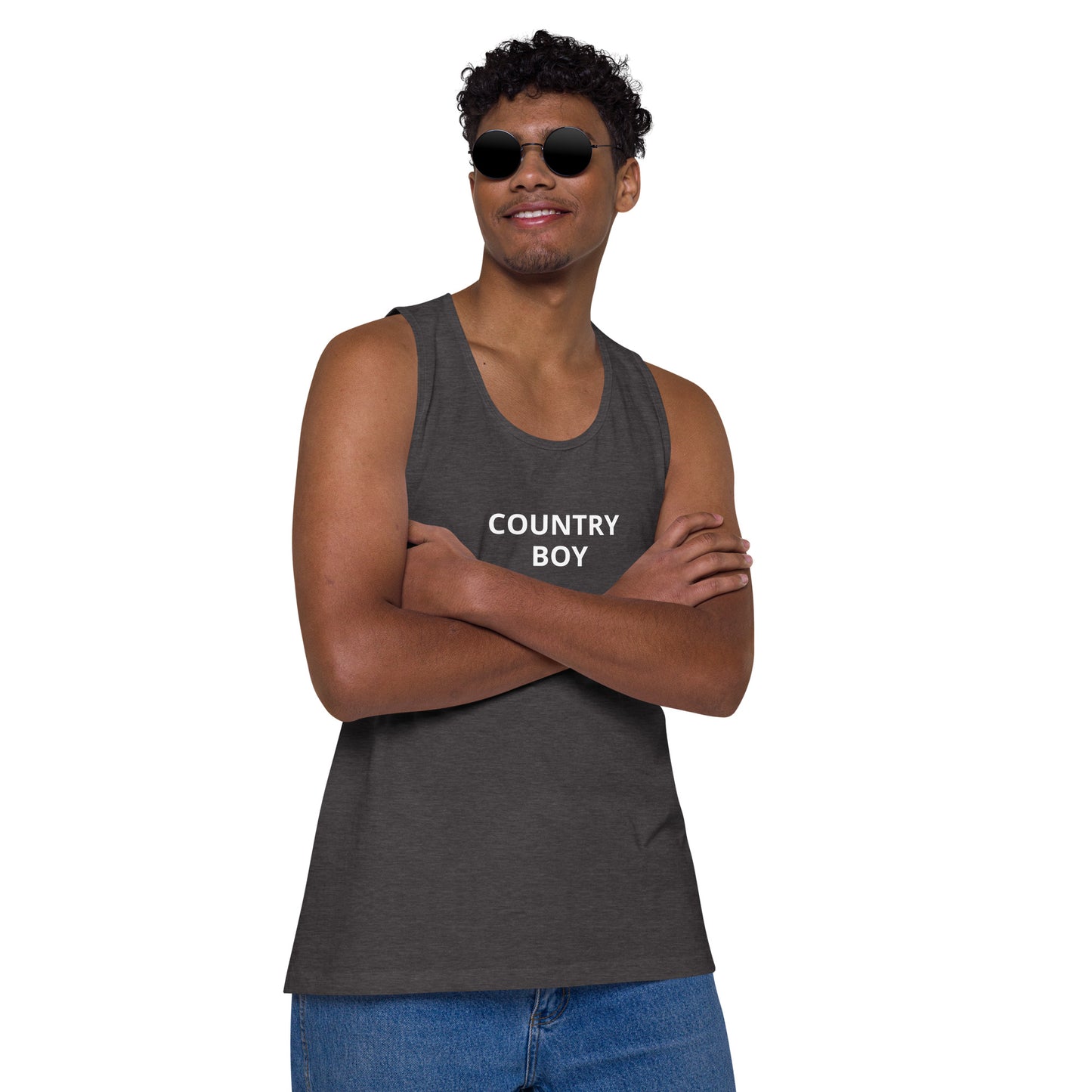 Country Boy Men’s premium tank top