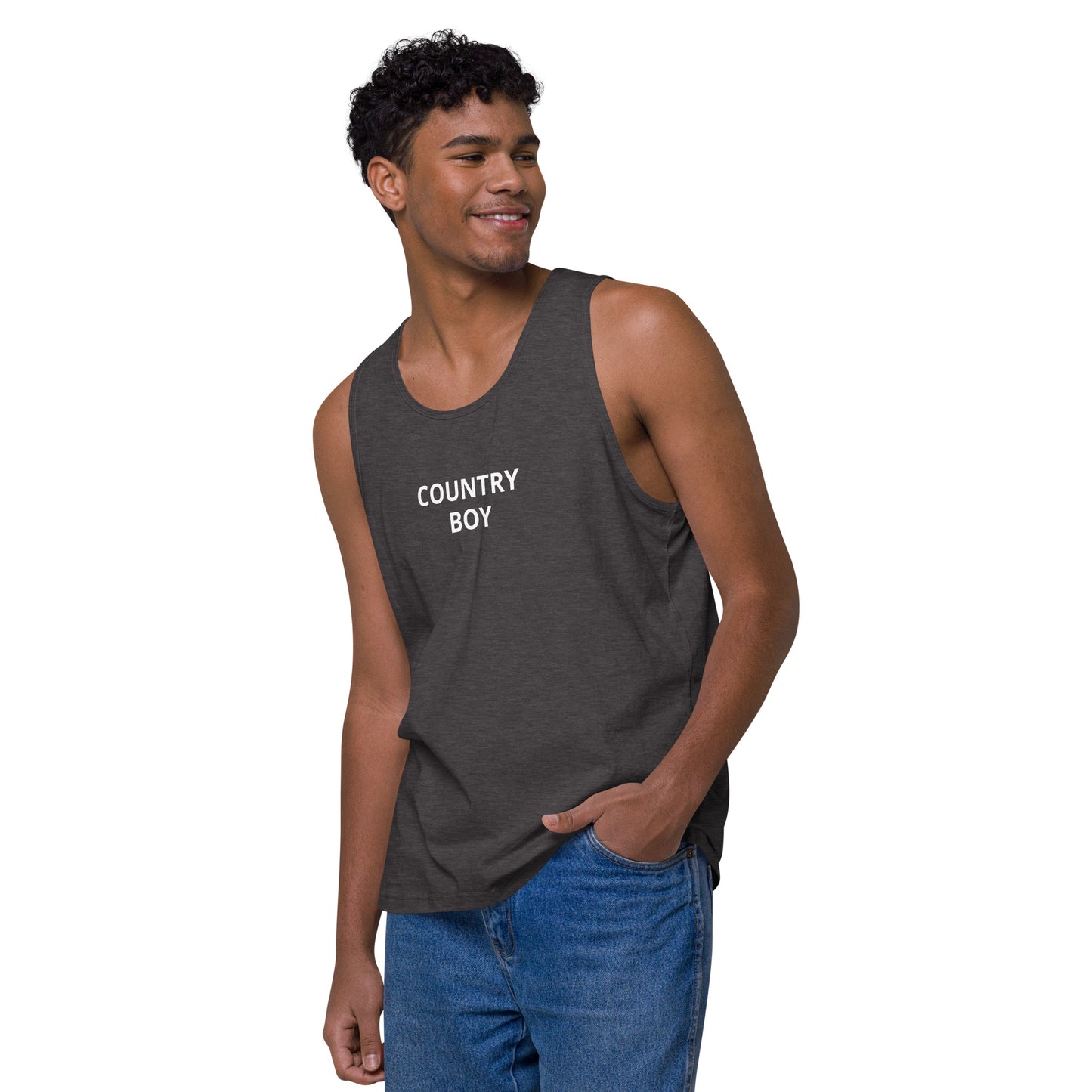 Country Boy Men’s premium tank top