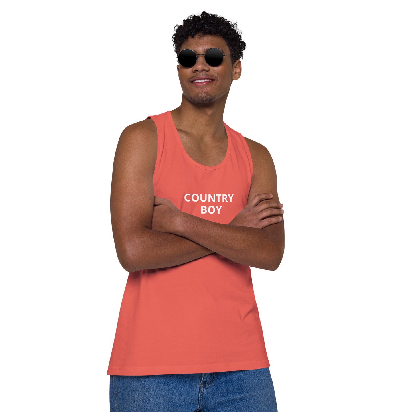 Country Boy Men’s premium tank top