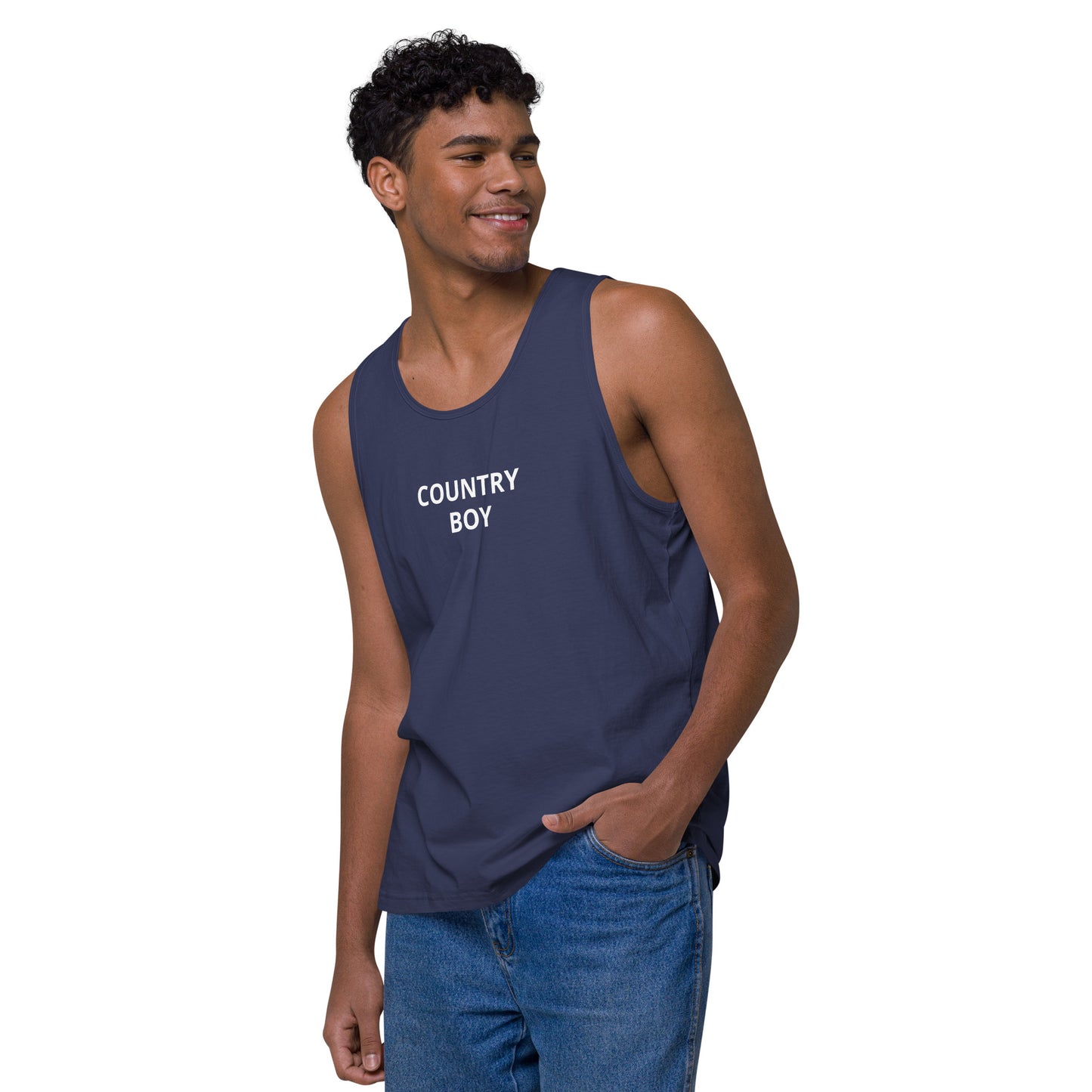 Country Boy Men’s premium tank top