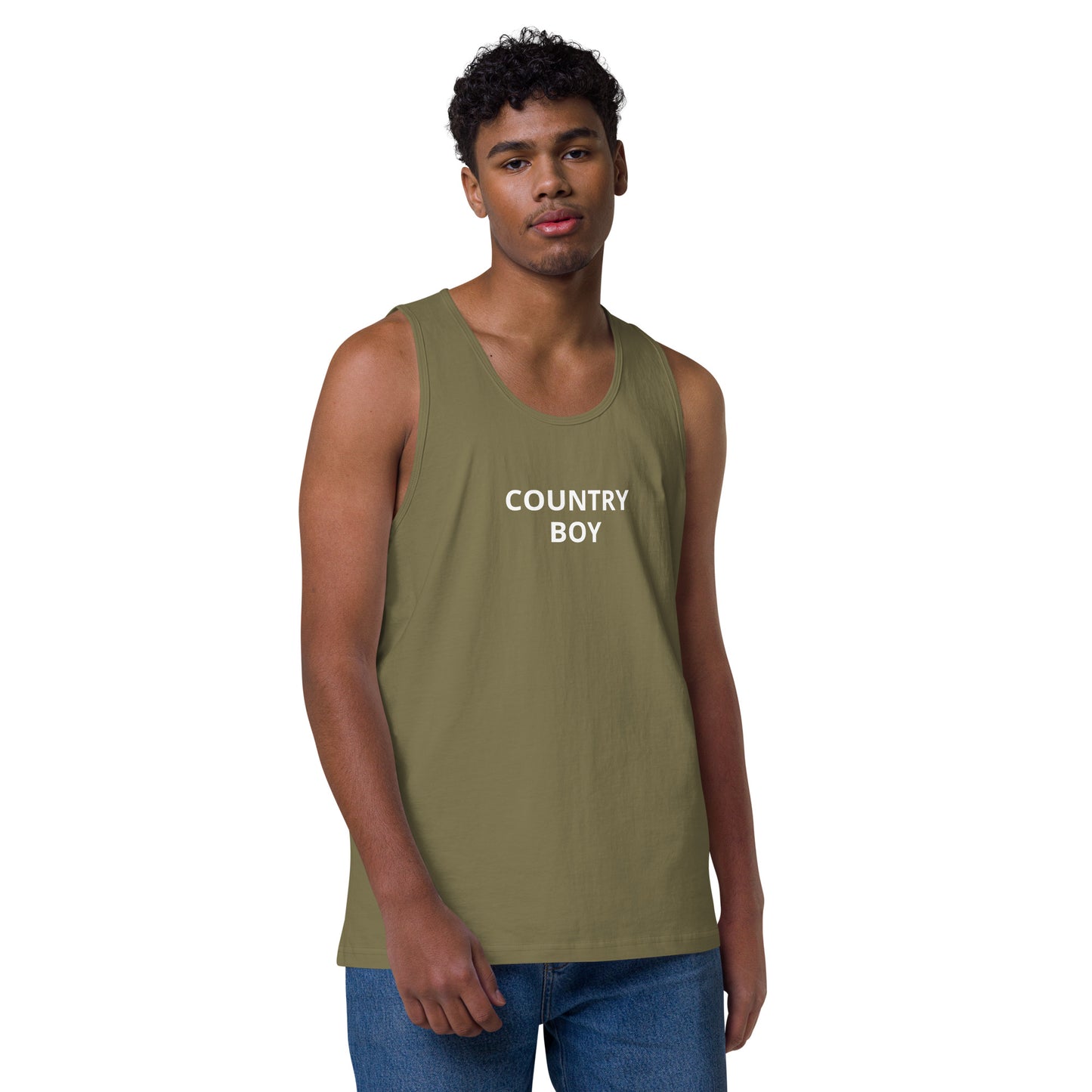Country Boy Men’s premium tank top