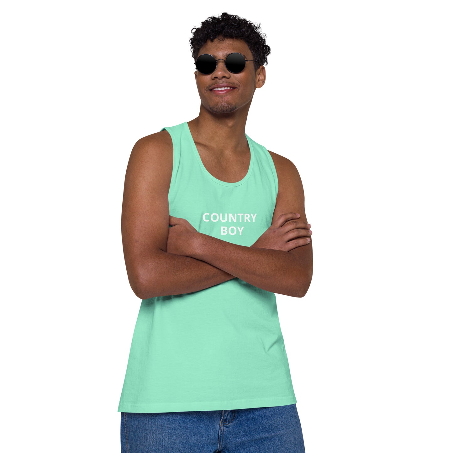 Country Boy Men’s premium tank top
