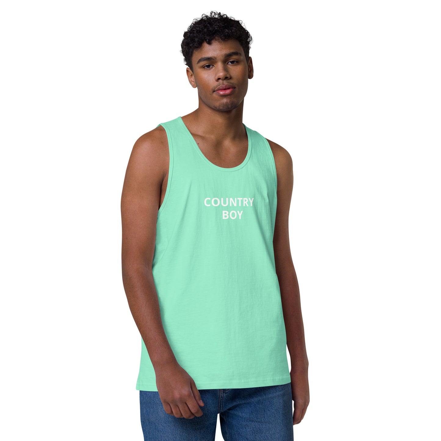 Country Boy Men’s premium tank top