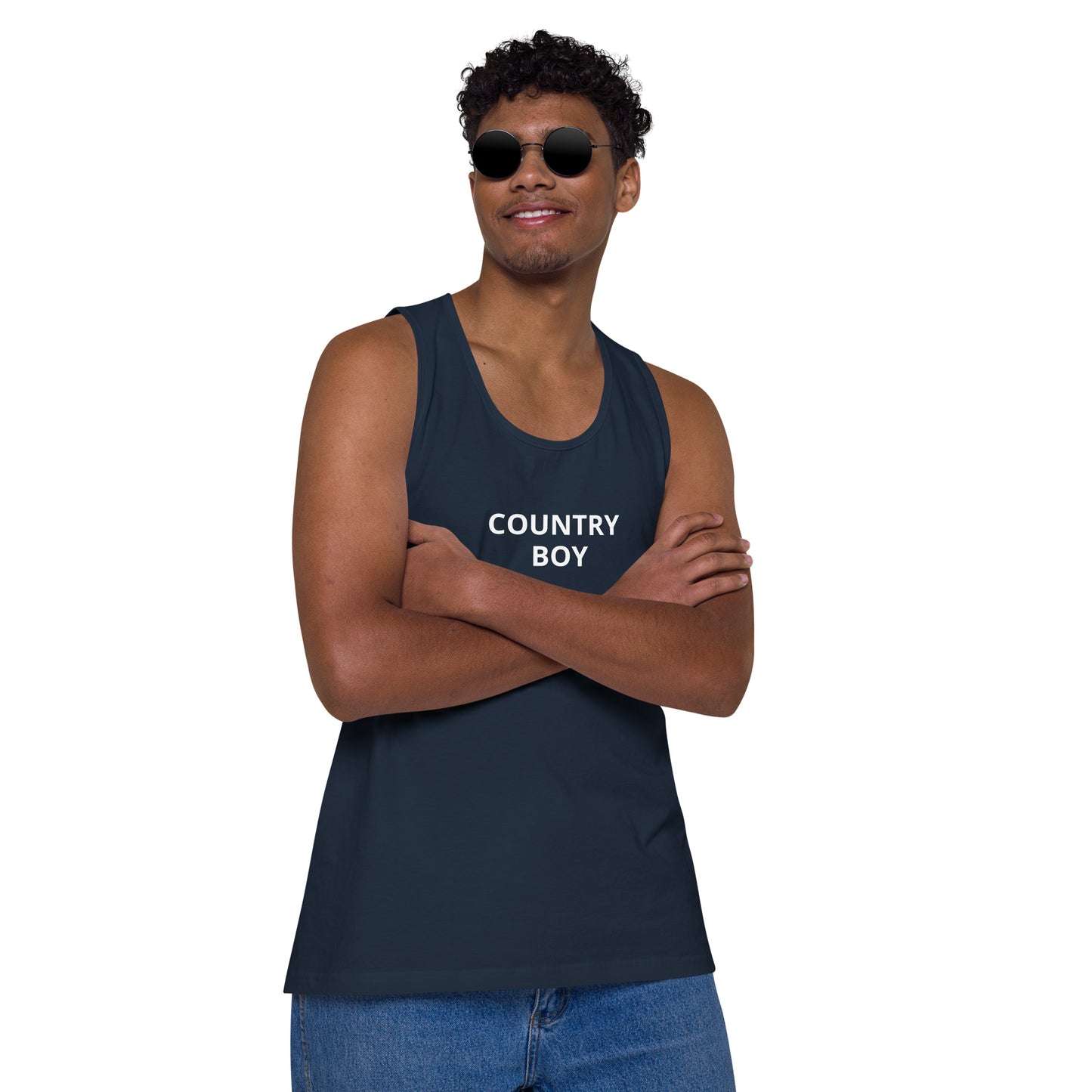 Country Boy Men’s premium tank top