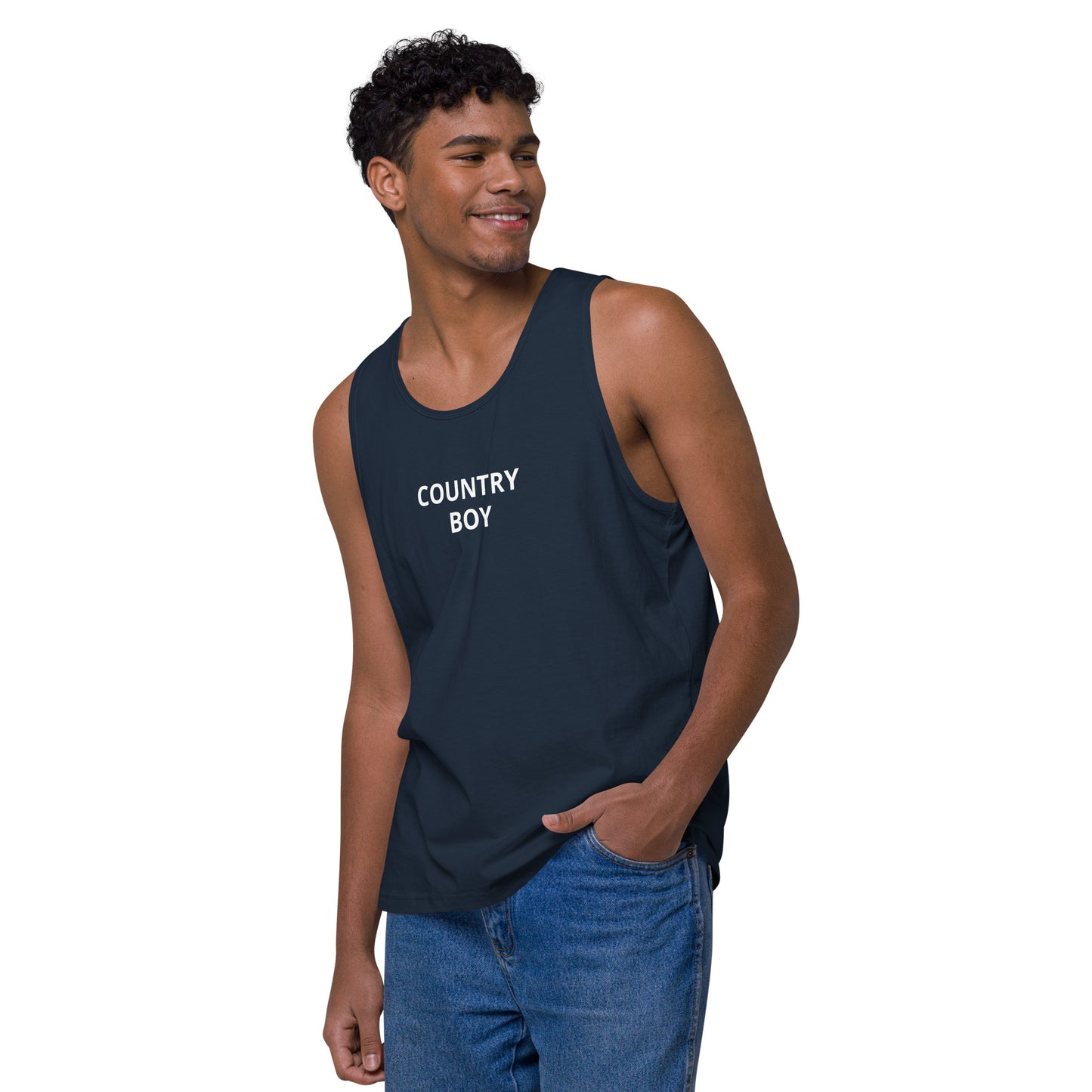 Country Boy Men’s premium tank top
