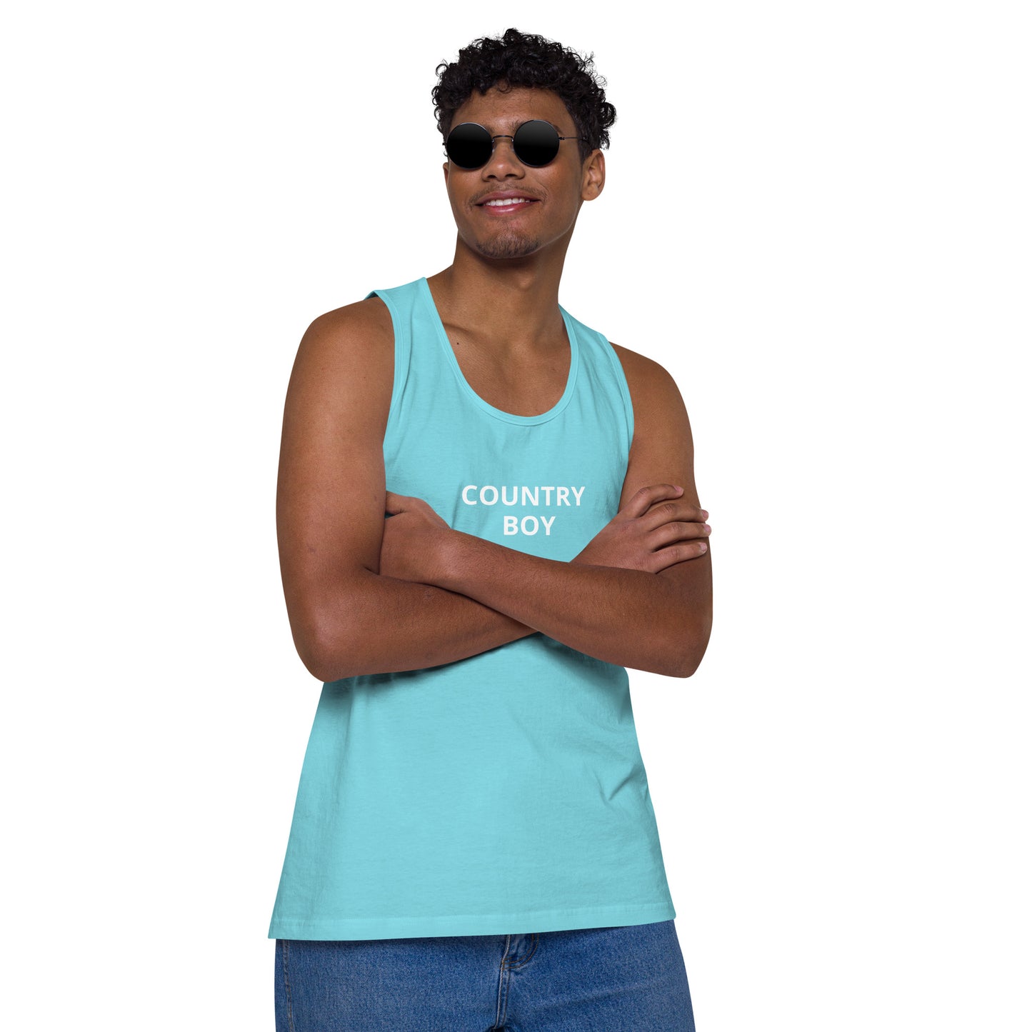 Country Boy Men’s premium tank top