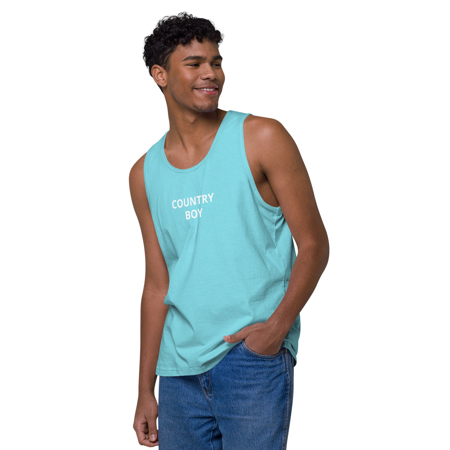 Country Boy Men’s premium tank top