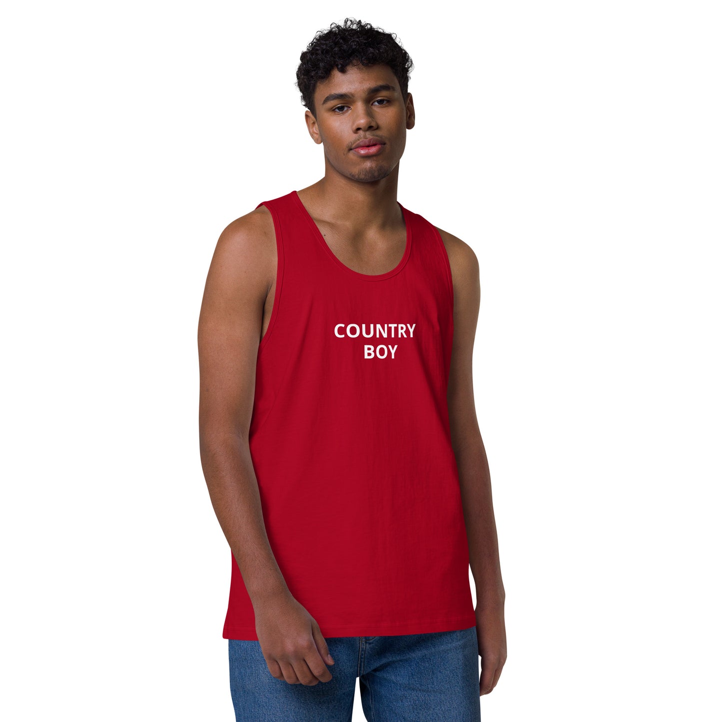 Country Boy Men’s premium tank top