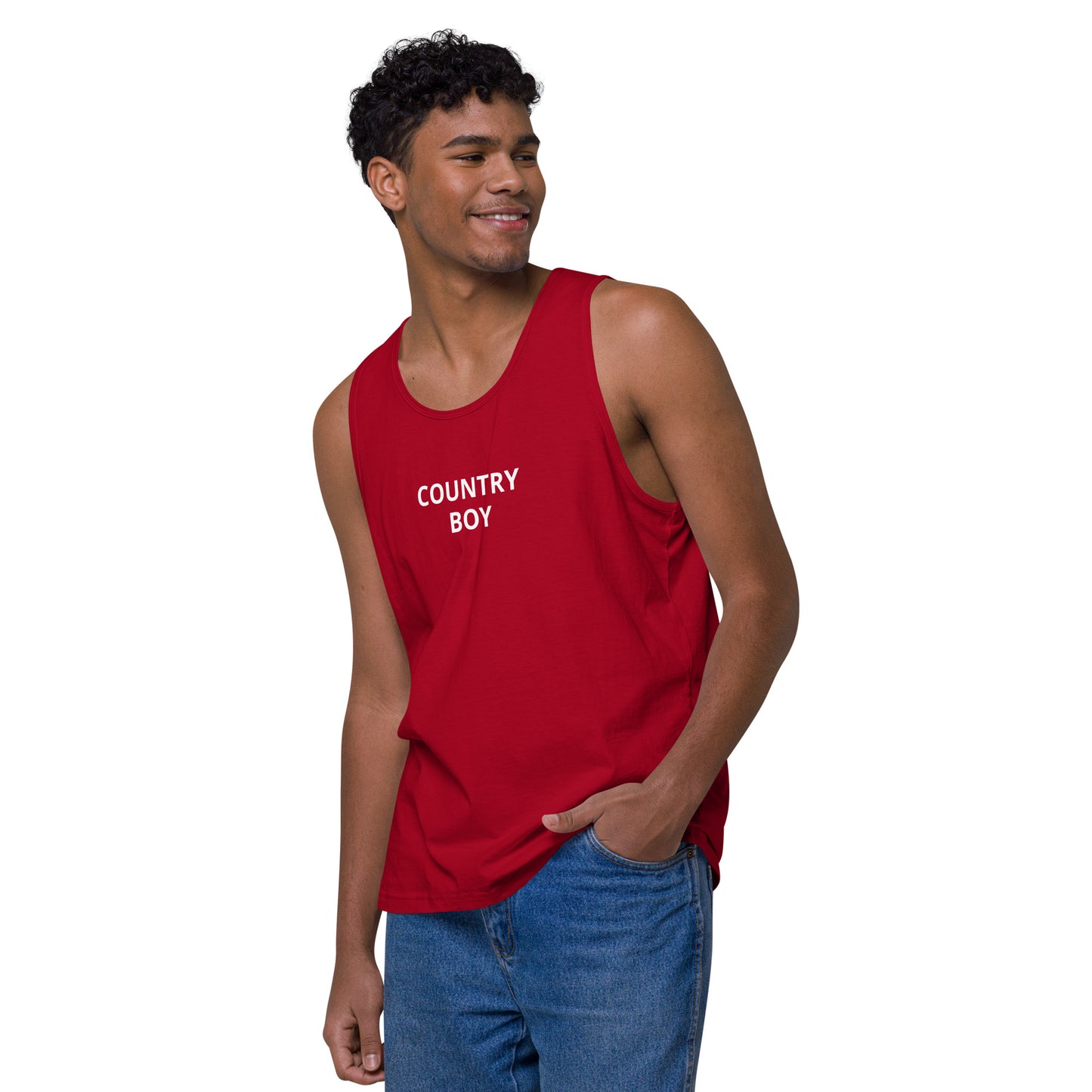 Country Boy Men’s premium tank top