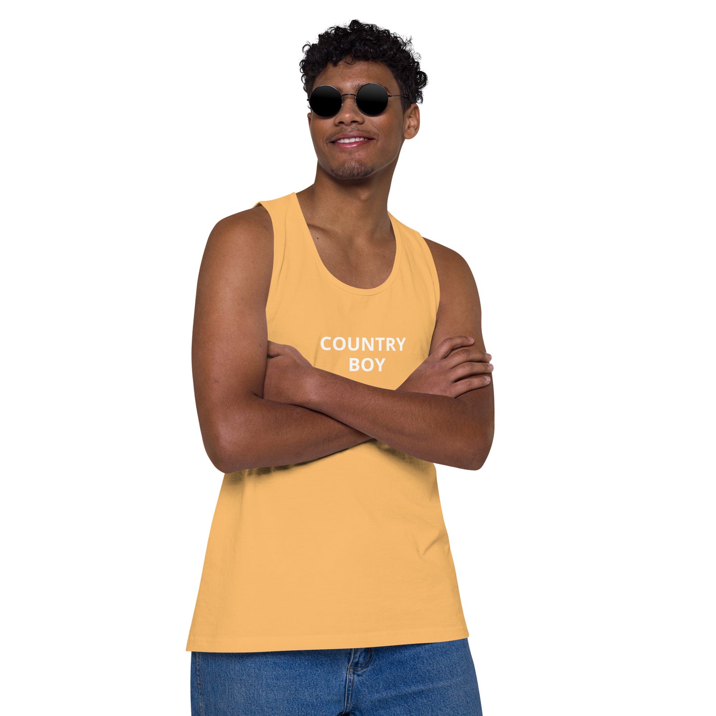 Country Boy Men’s premium tank top