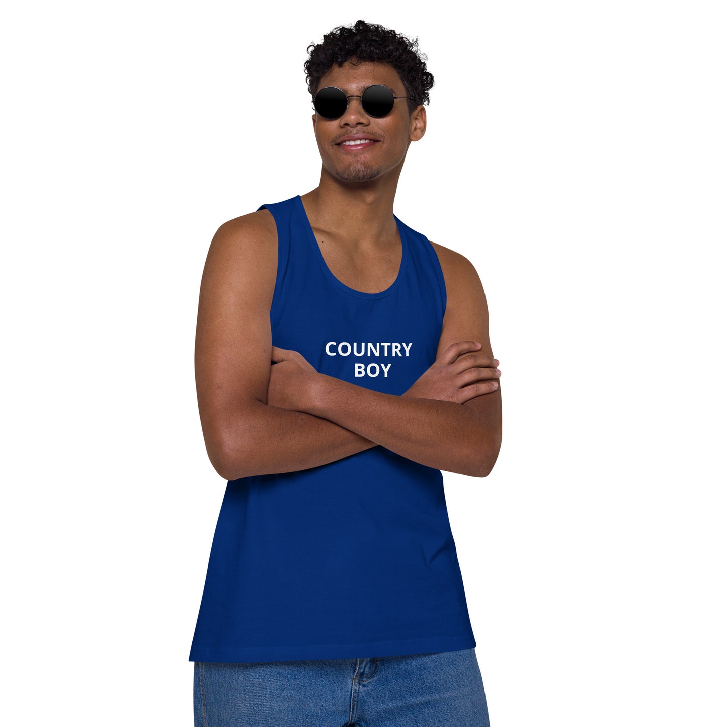 Country Boy Men’s premium tank top