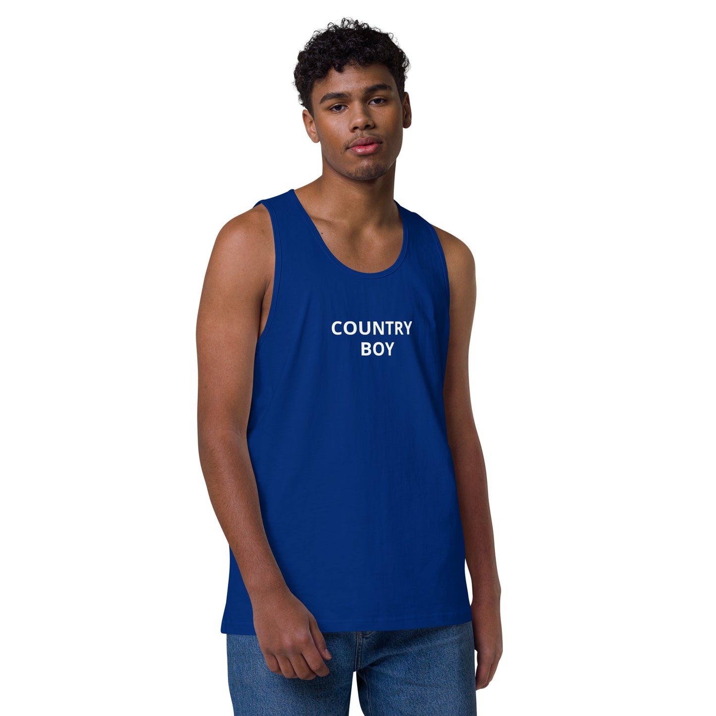 Country Boy Men’s premium tank top