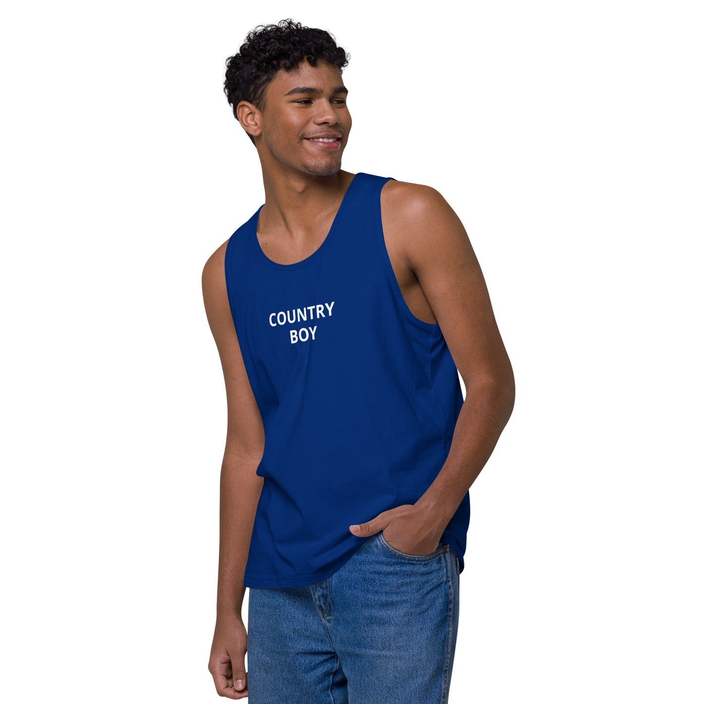 Country Boy Men’s premium tank top