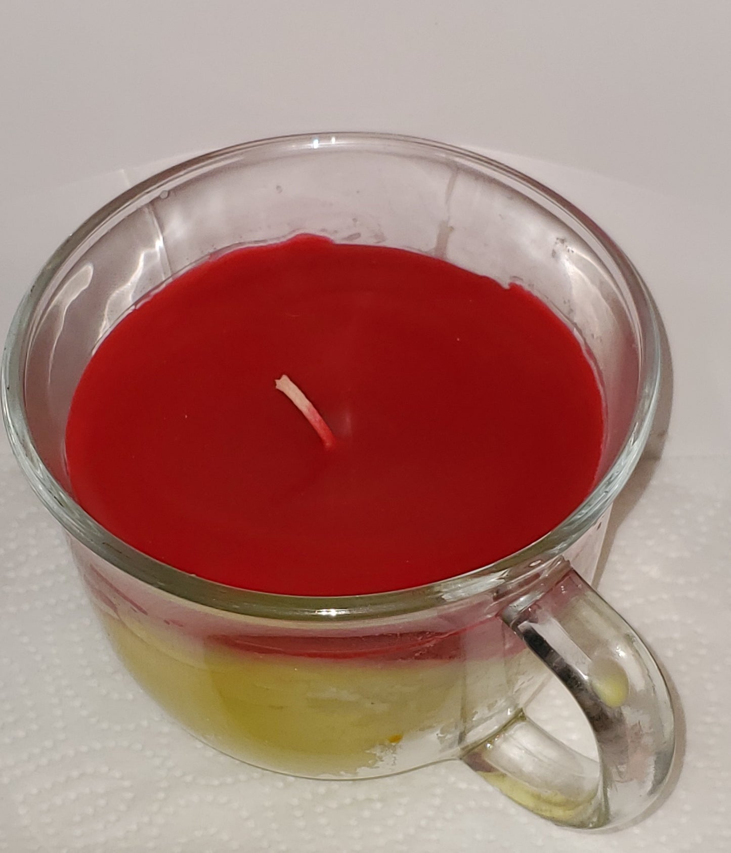 Strawberry and Lemon scented candle