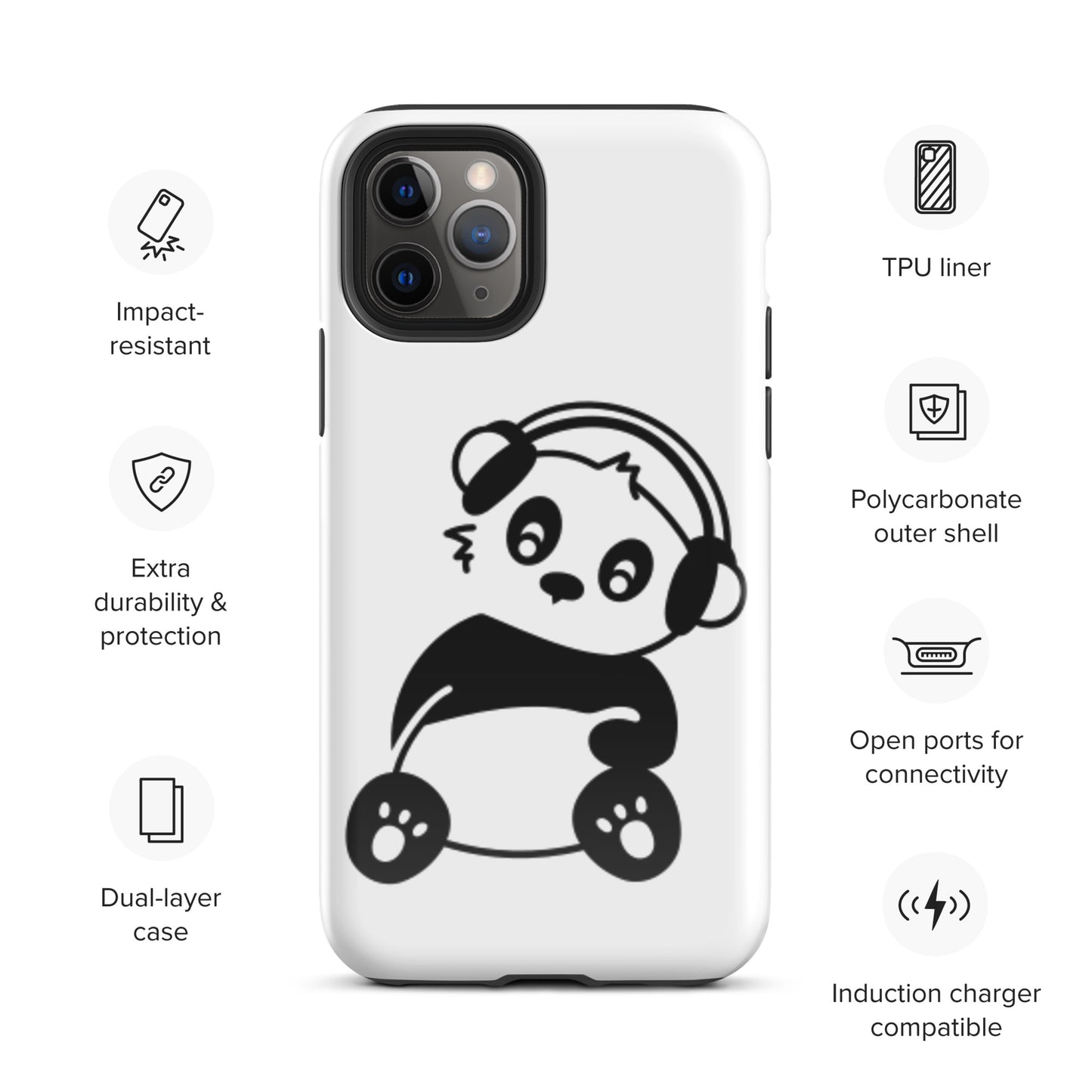 Panda Bear Tough Case for iPhone®