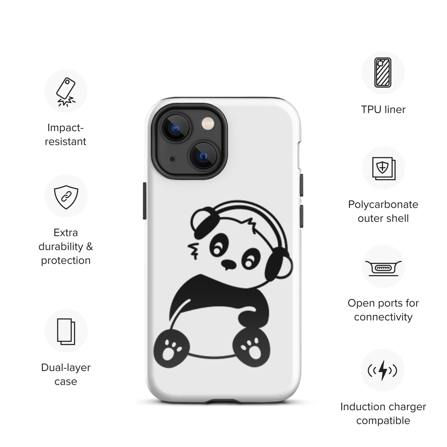 Panda Bear Tough Case for iPhone®