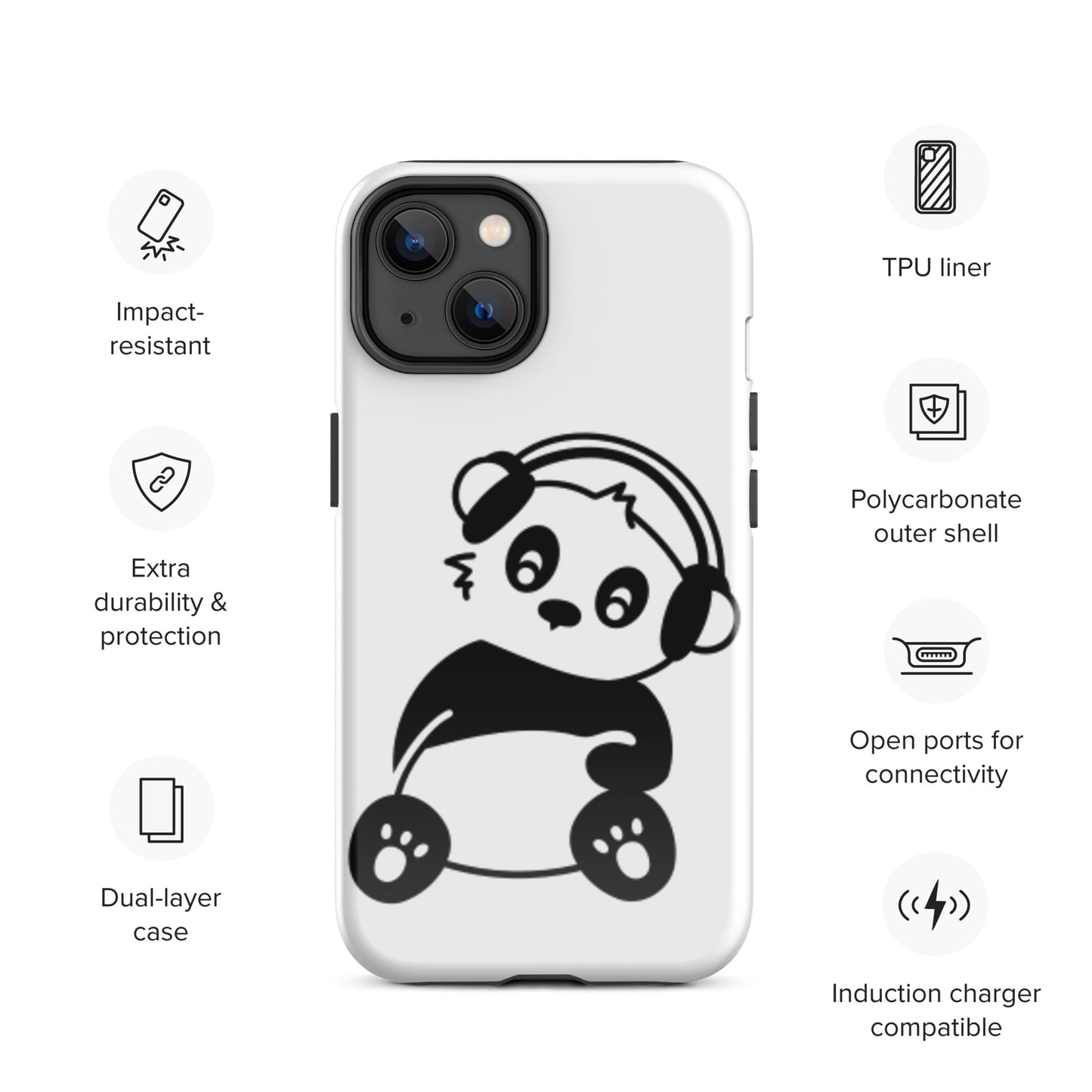 Panda Bear Tough Case for iPhone®