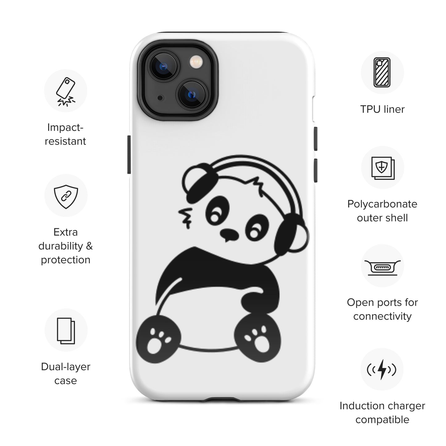 Panda Bear Tough Case for iPhone®