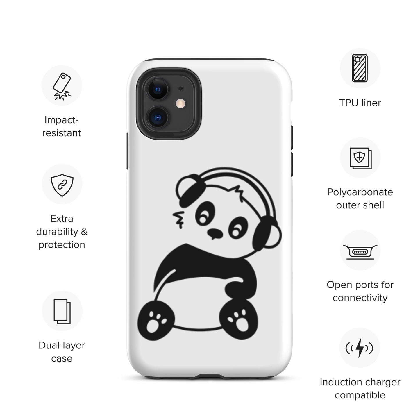 Panda Bear Tough Case for iPhone®