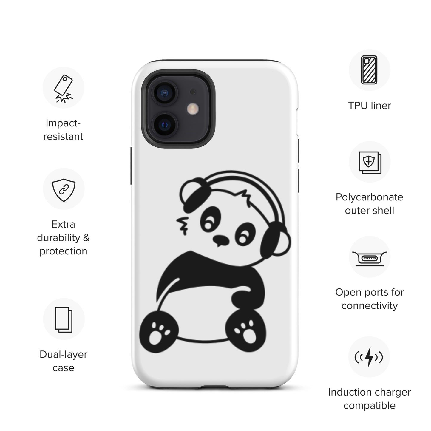 Panda Bear Tough Case for iPhone®
