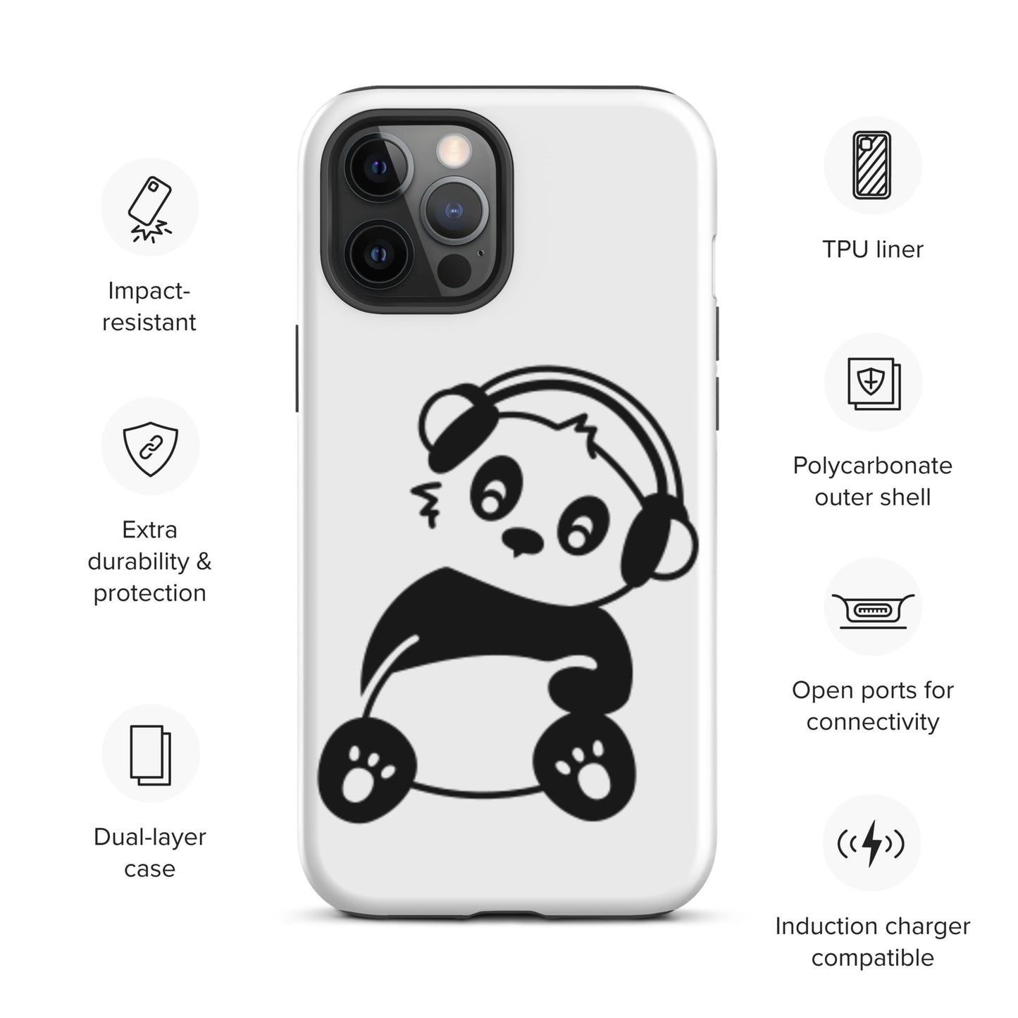 Panda Bear Tough Case for iPhone®