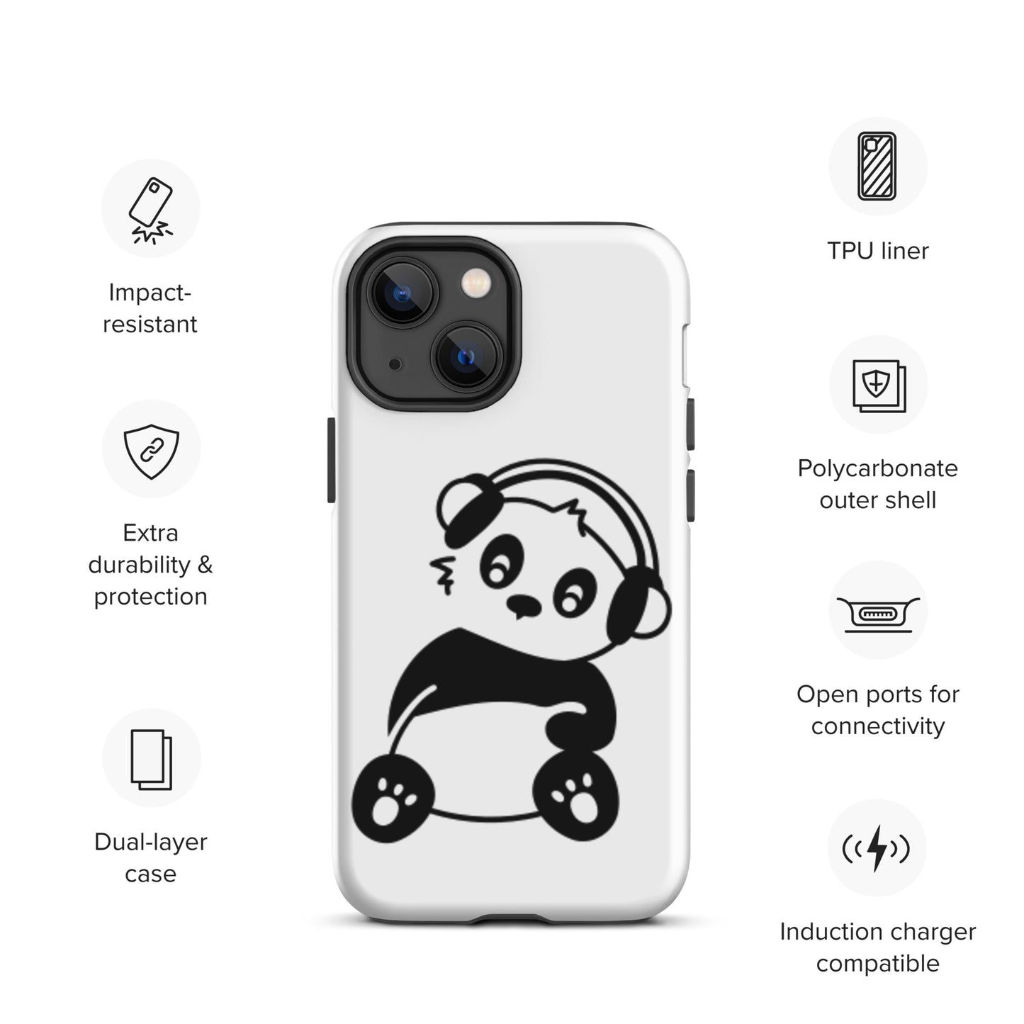 Panda Bear Tough Case for iPhone®