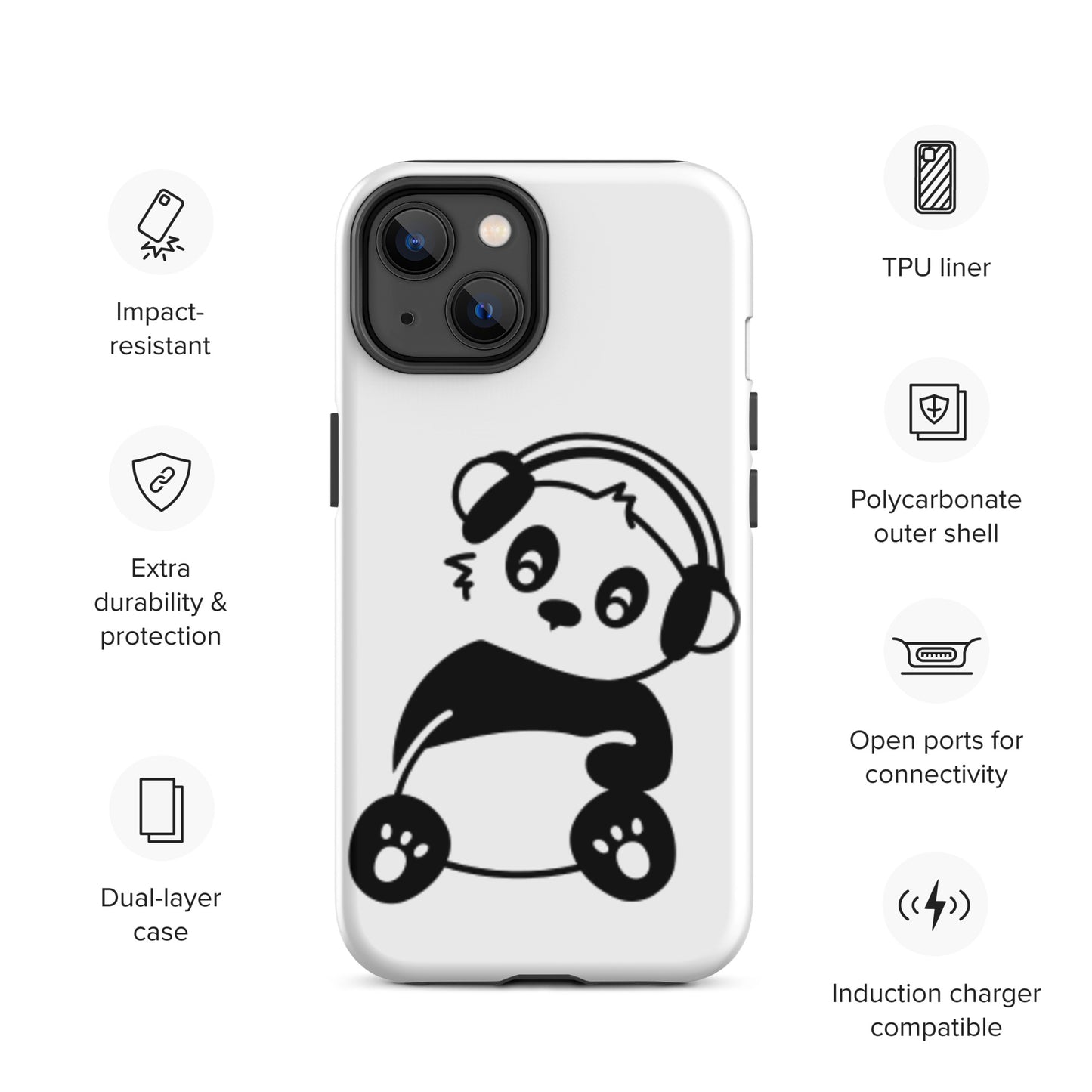 Panda Bear Tough Case for iPhone®