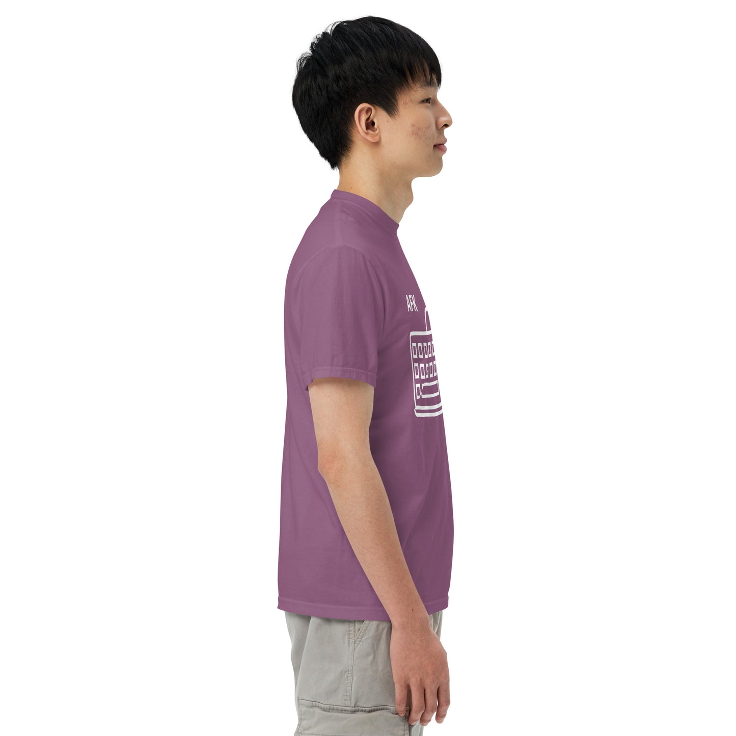 AFK with keyboard Unisex garment-dyed heavyweight t-shirt