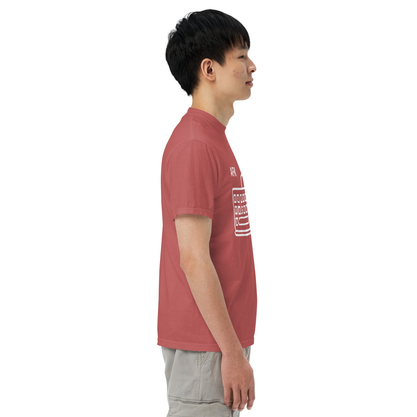 AFK with keyboard Unisex garment-dyed heavyweight t-shirt