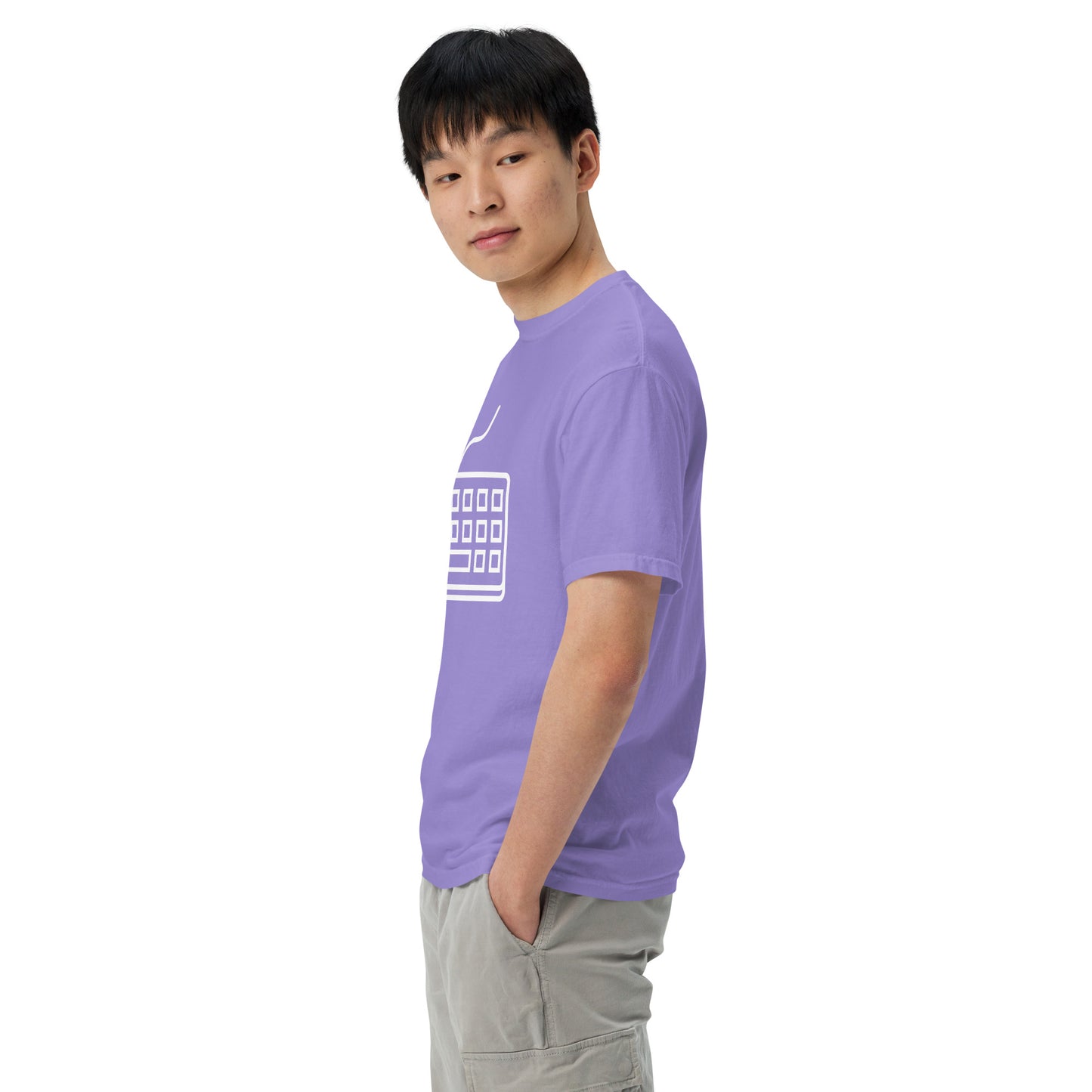 AFK with keyboard Unisex garment-dyed heavyweight t-shirt