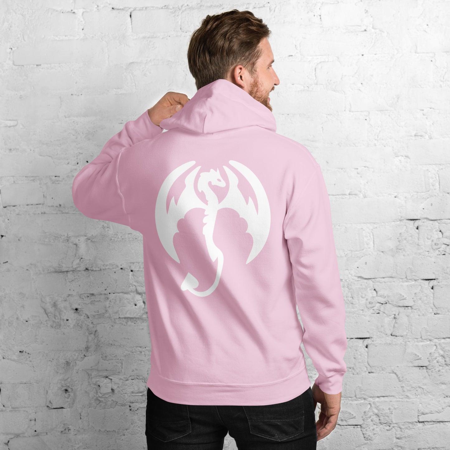 White Dragon Unisex Hoodie