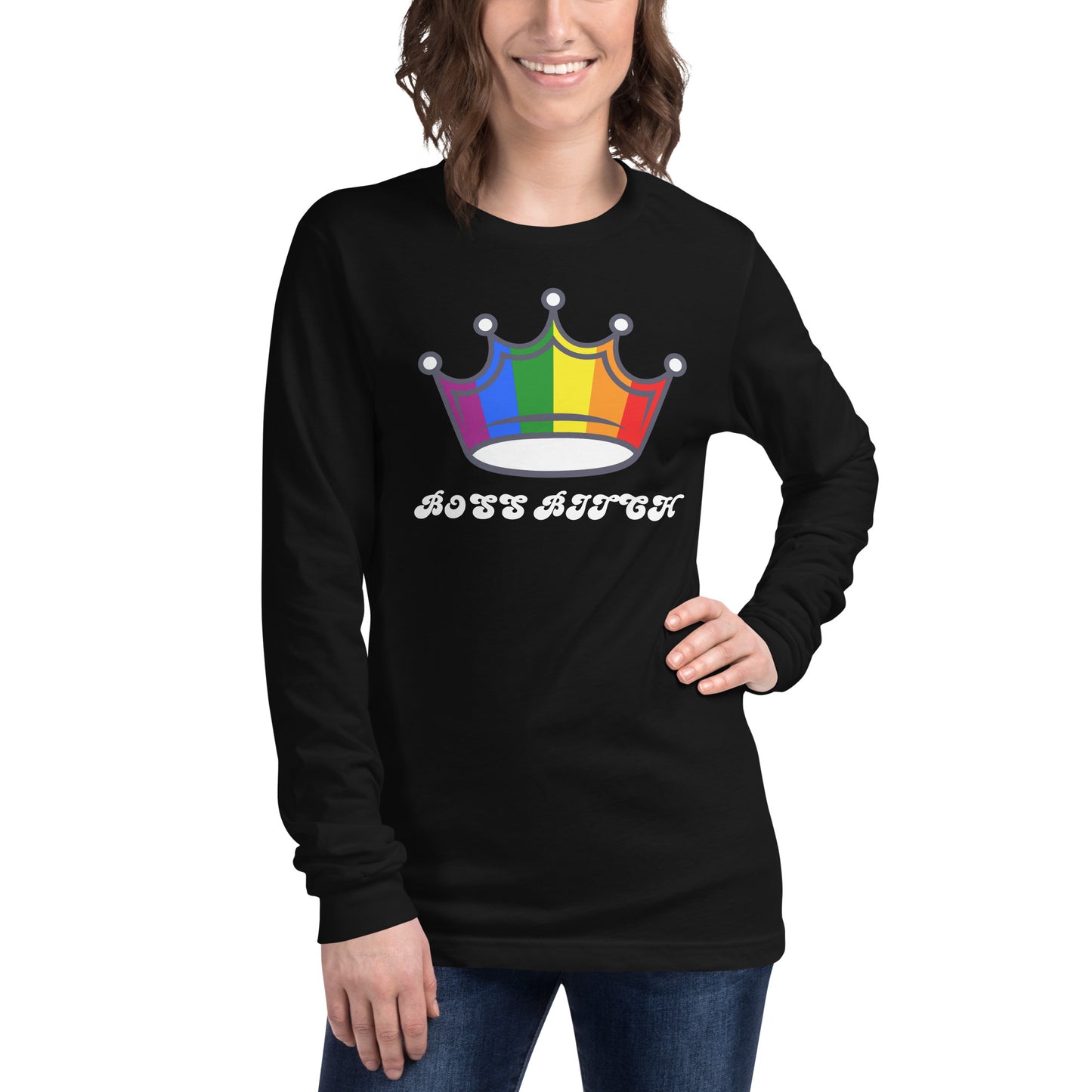 Boss Bitch Unisex Long Sleeve Tee