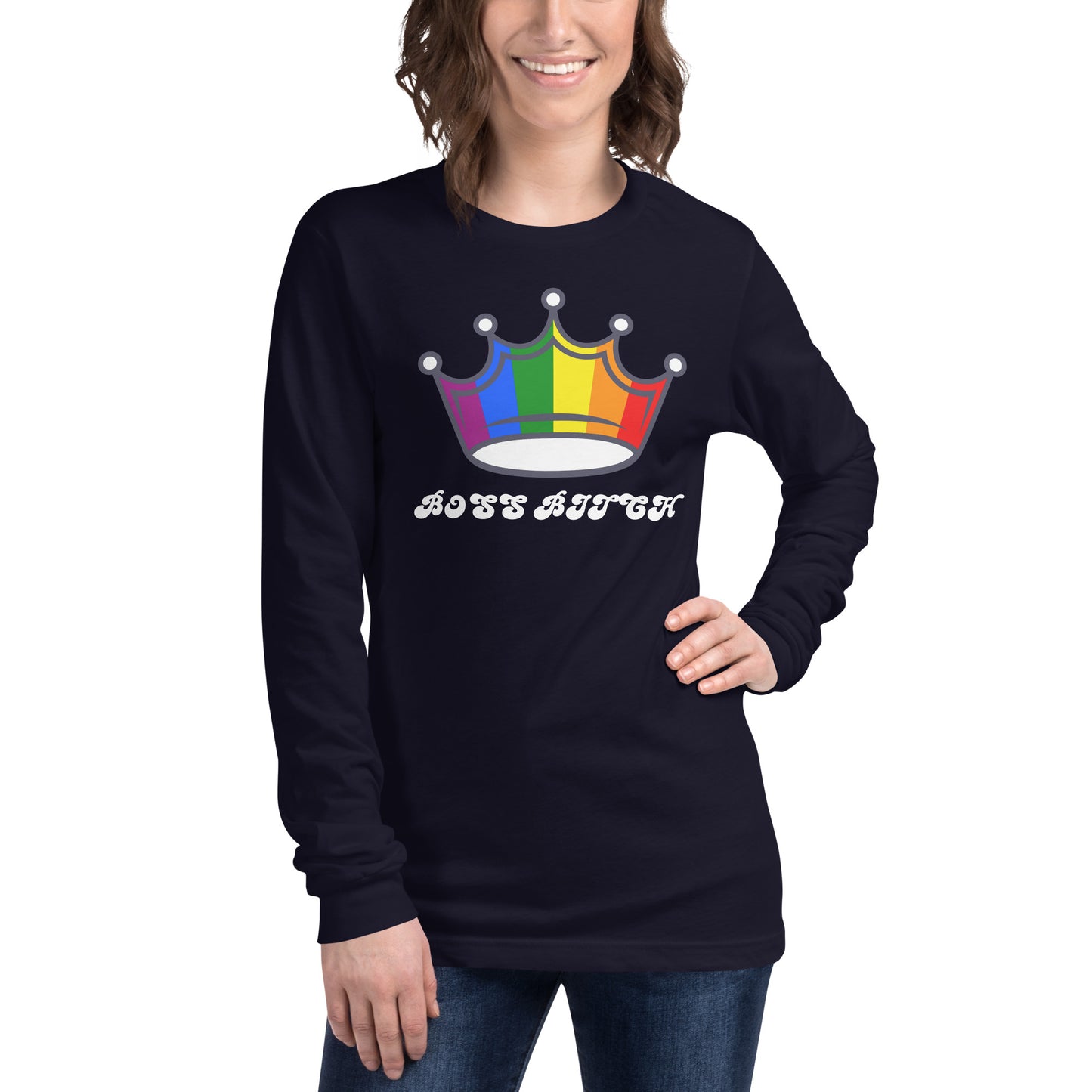 Boss Bitch Unisex Long Sleeve Tee