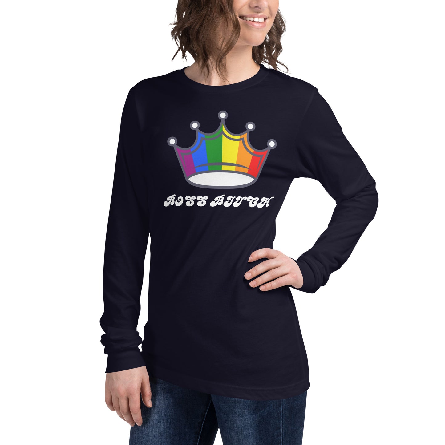Boss Bitch Unisex Long Sleeve Tee