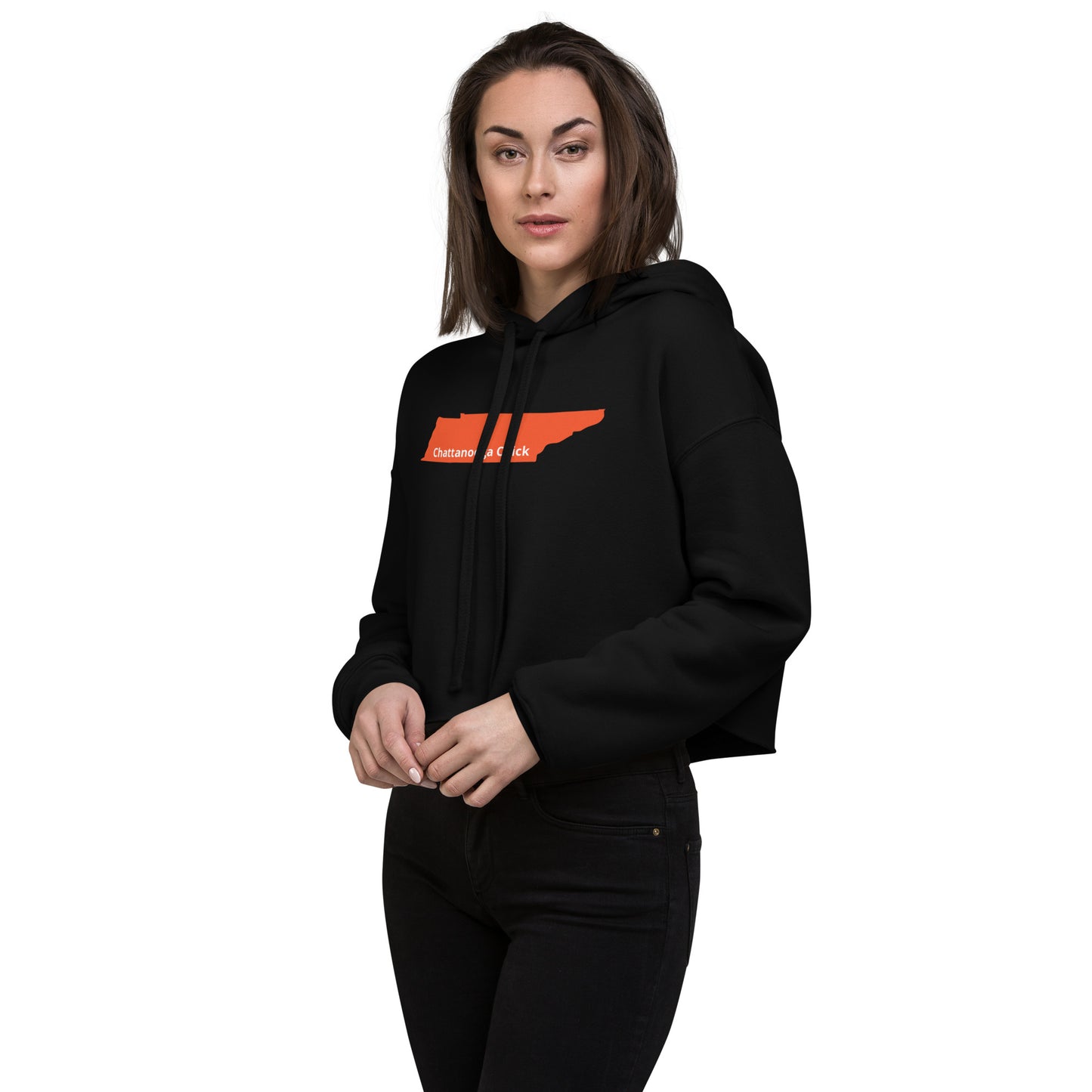 Chattanooga Chick Crop Hoodie