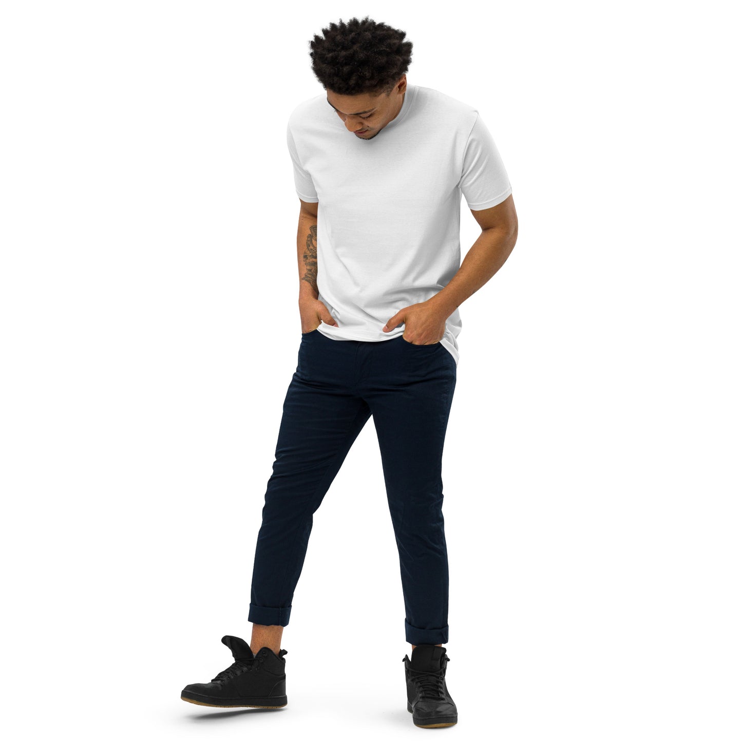 This Shirt Is Made Of 100% Boyfriend Material Men’s premium heavyweight tee