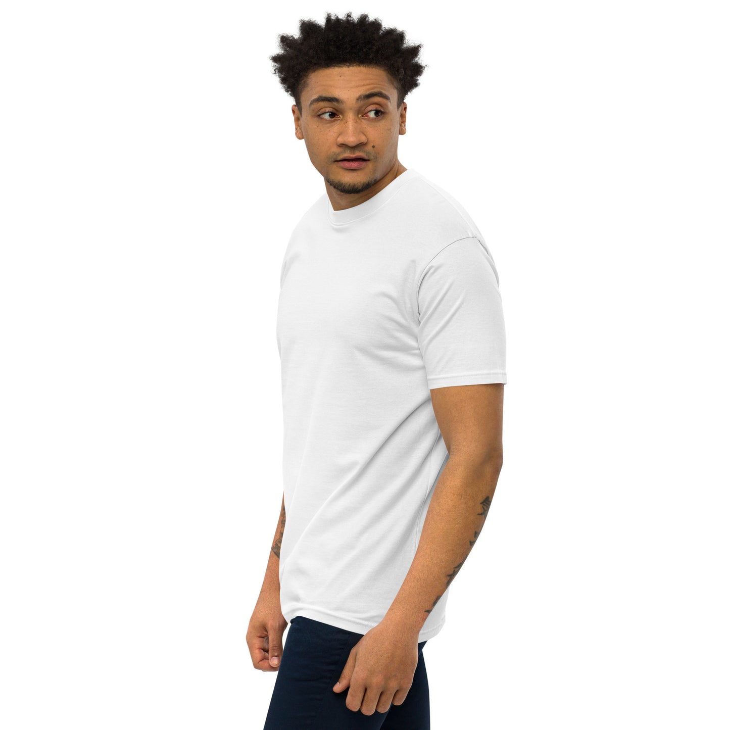 This Shirt Is Made Of 100% Boyfriend Material Men’s premium heavyweight tee
