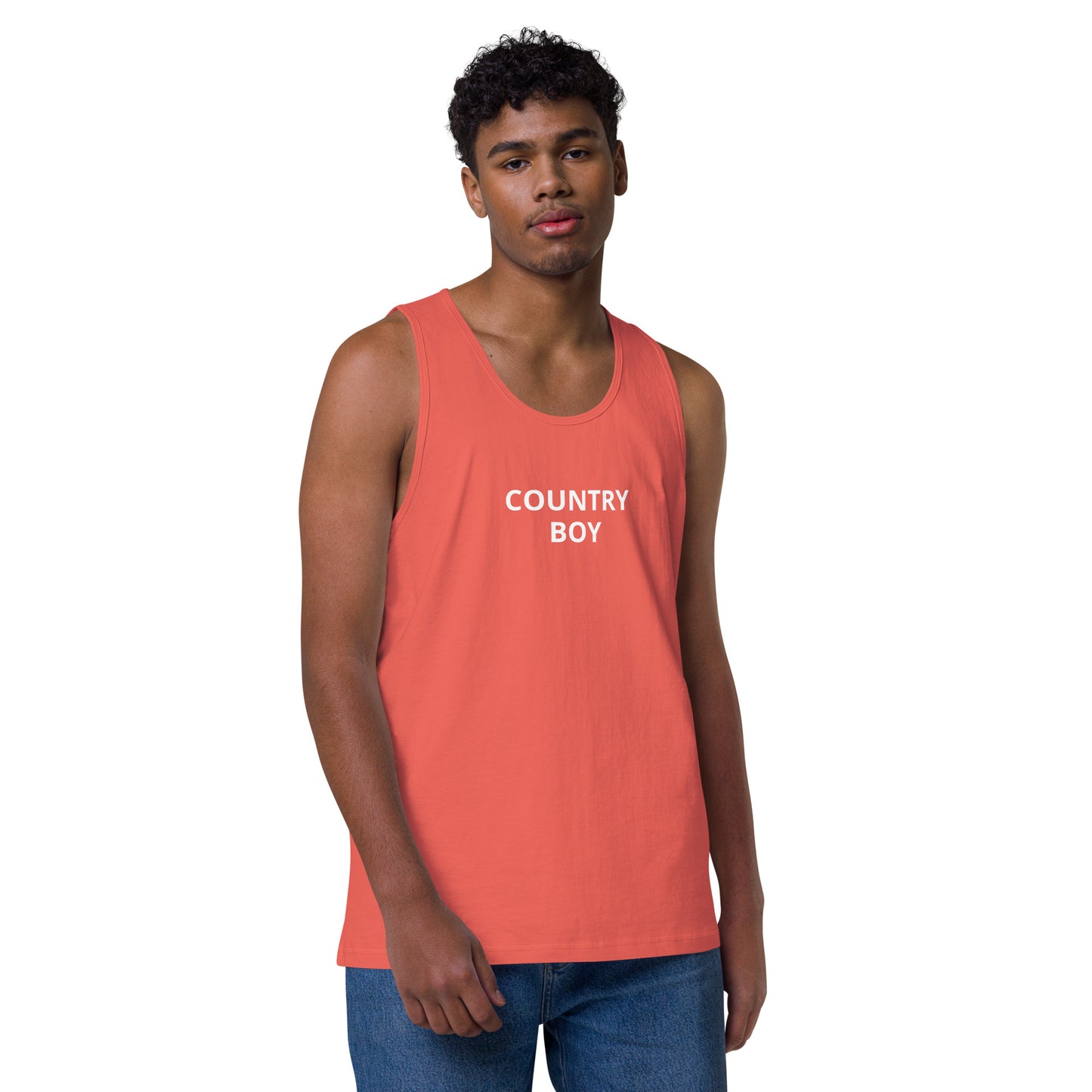 Country Boy Men’s premium tank top