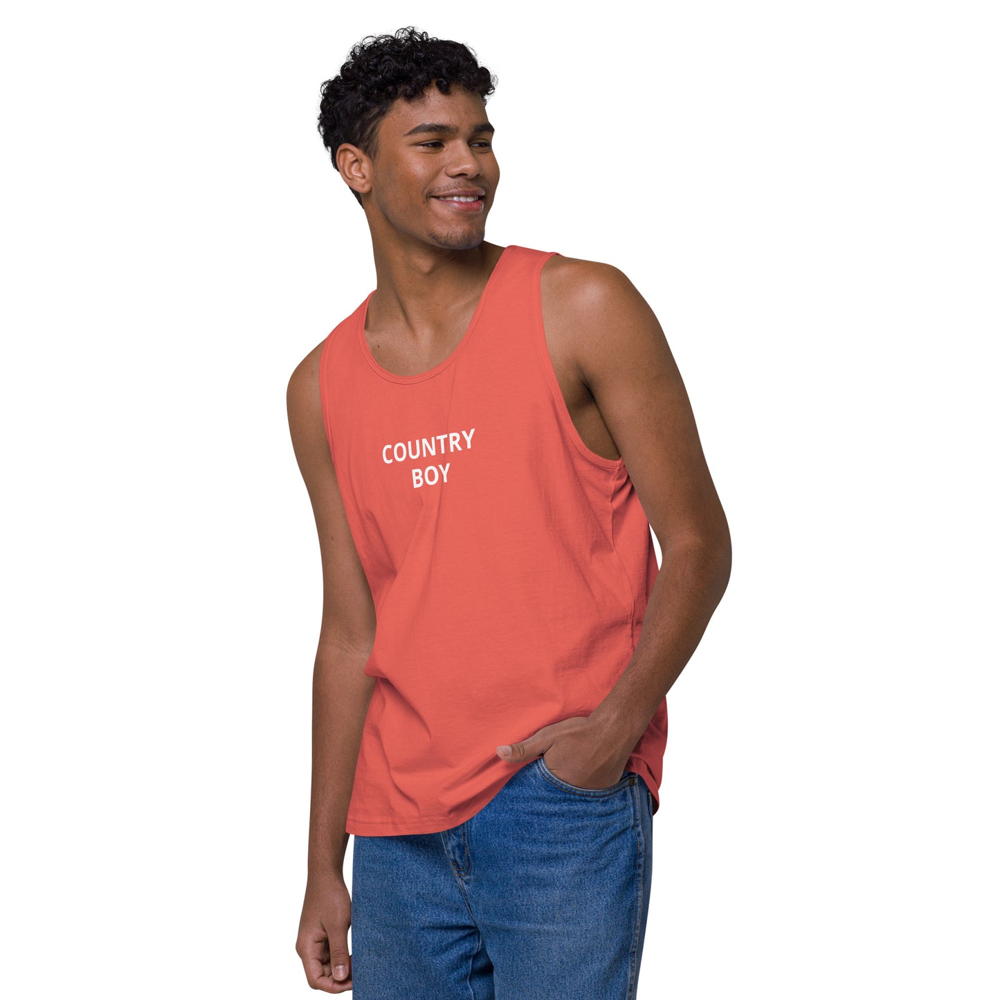 Country Boy Men’s premium tank top