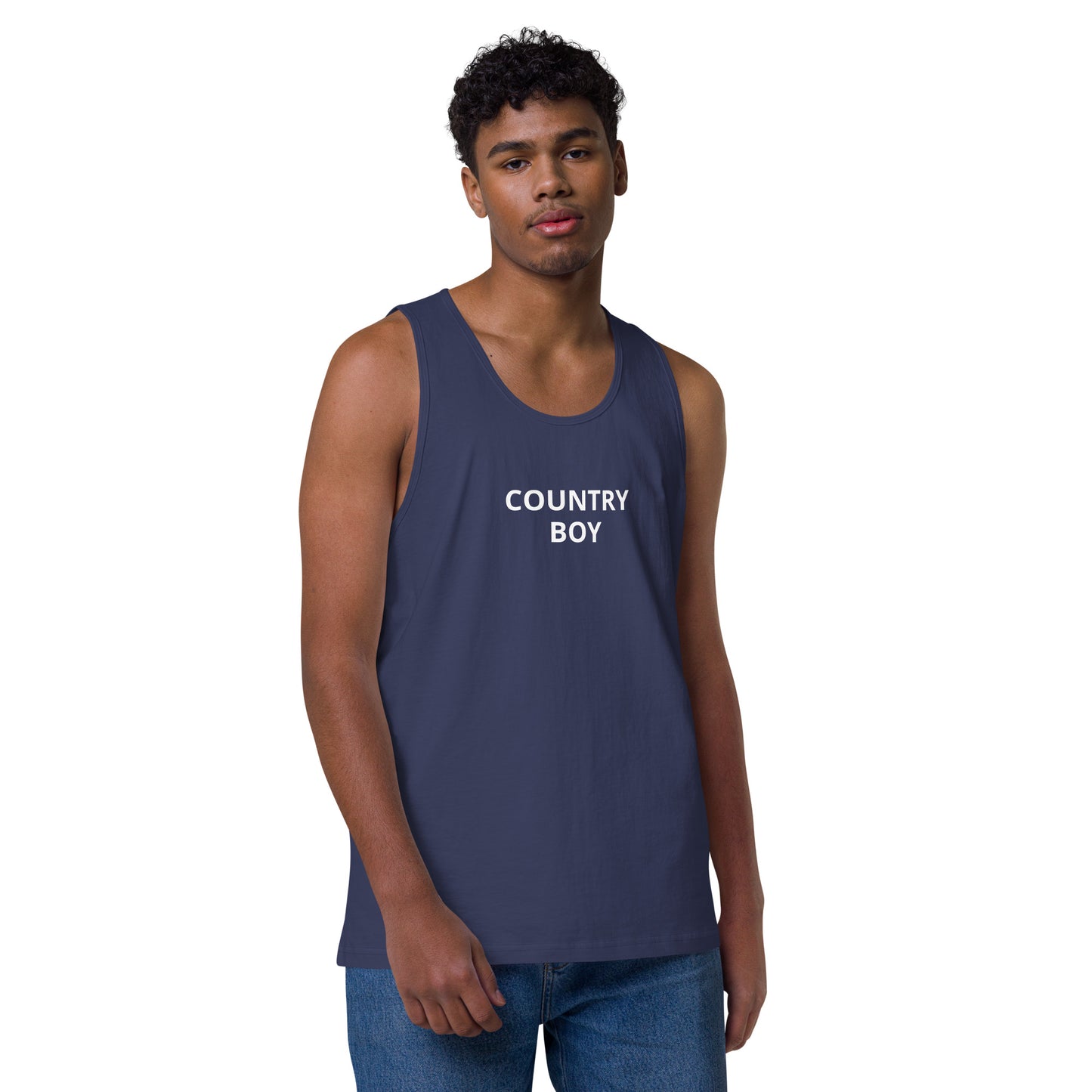 Country Boy Men’s premium tank top
