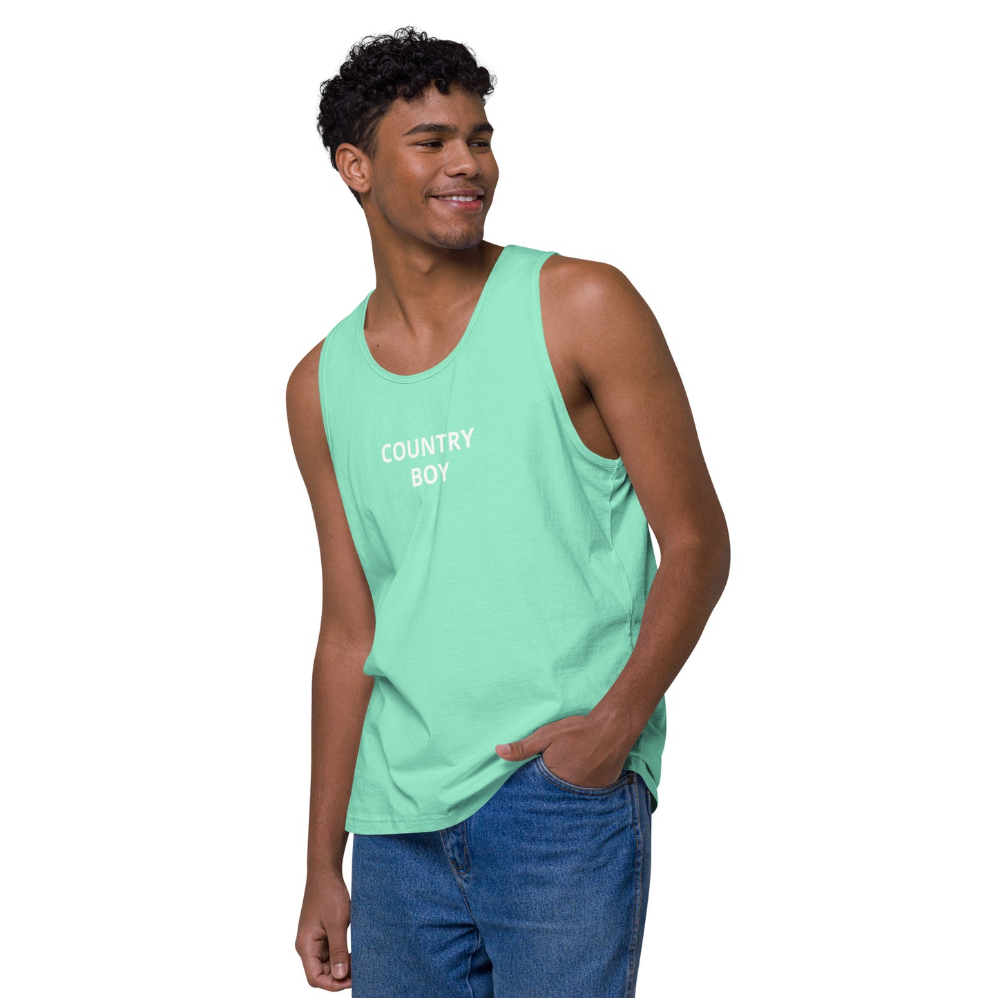 Country Boy Men’s premium tank top