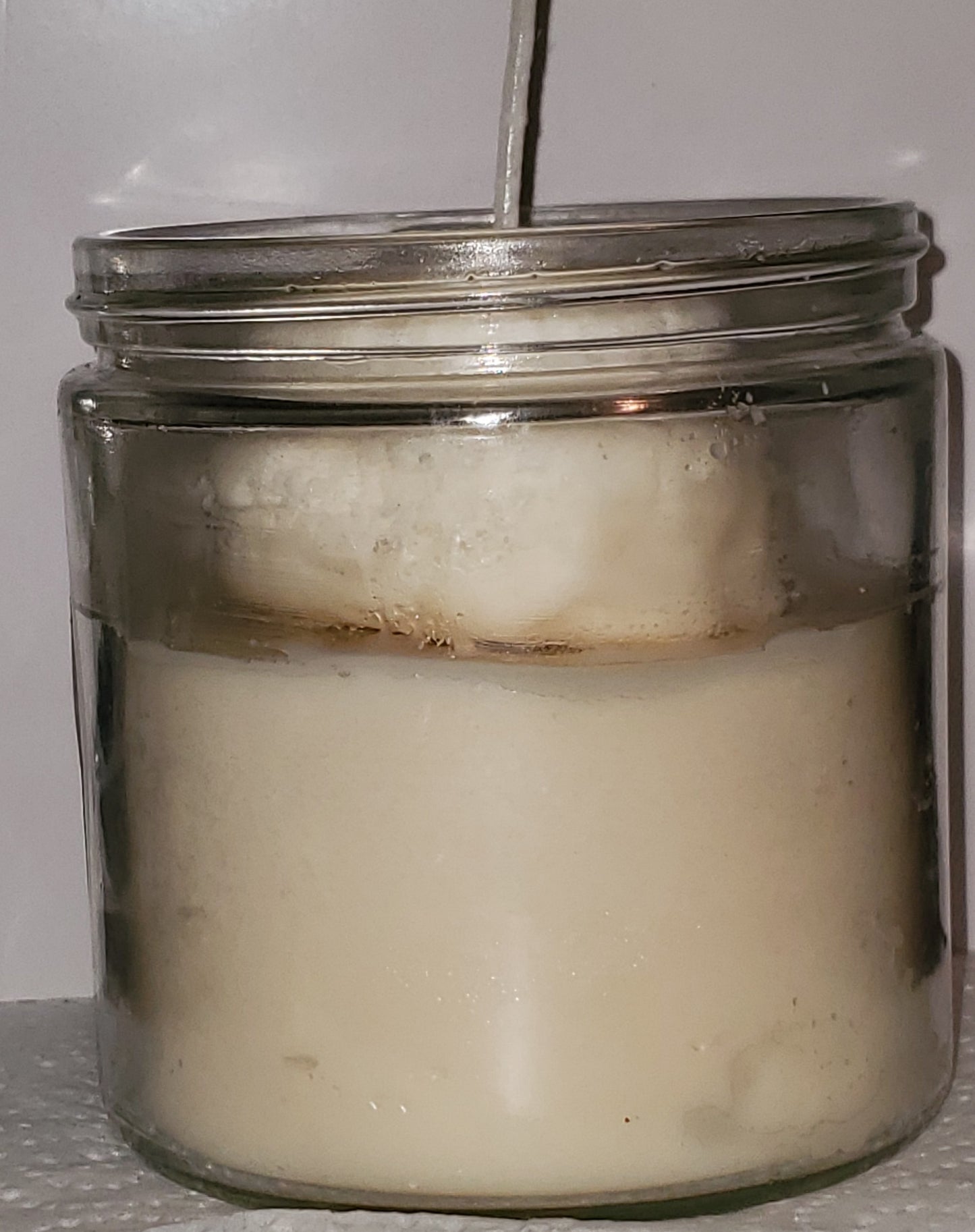 Homemade Vanilla Ice Cream Scented Candle