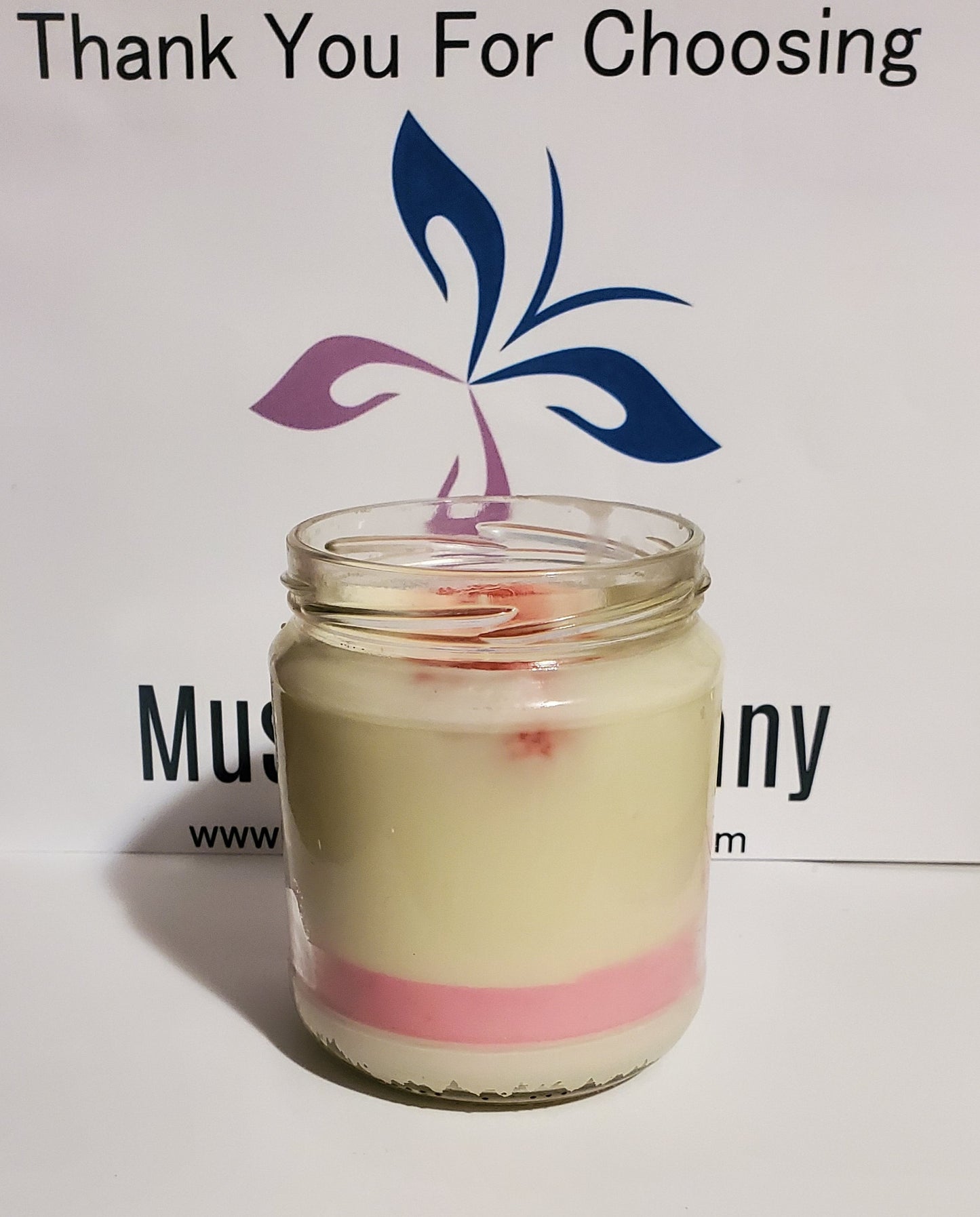 Strawberry Vanilla Yogurt scented candle