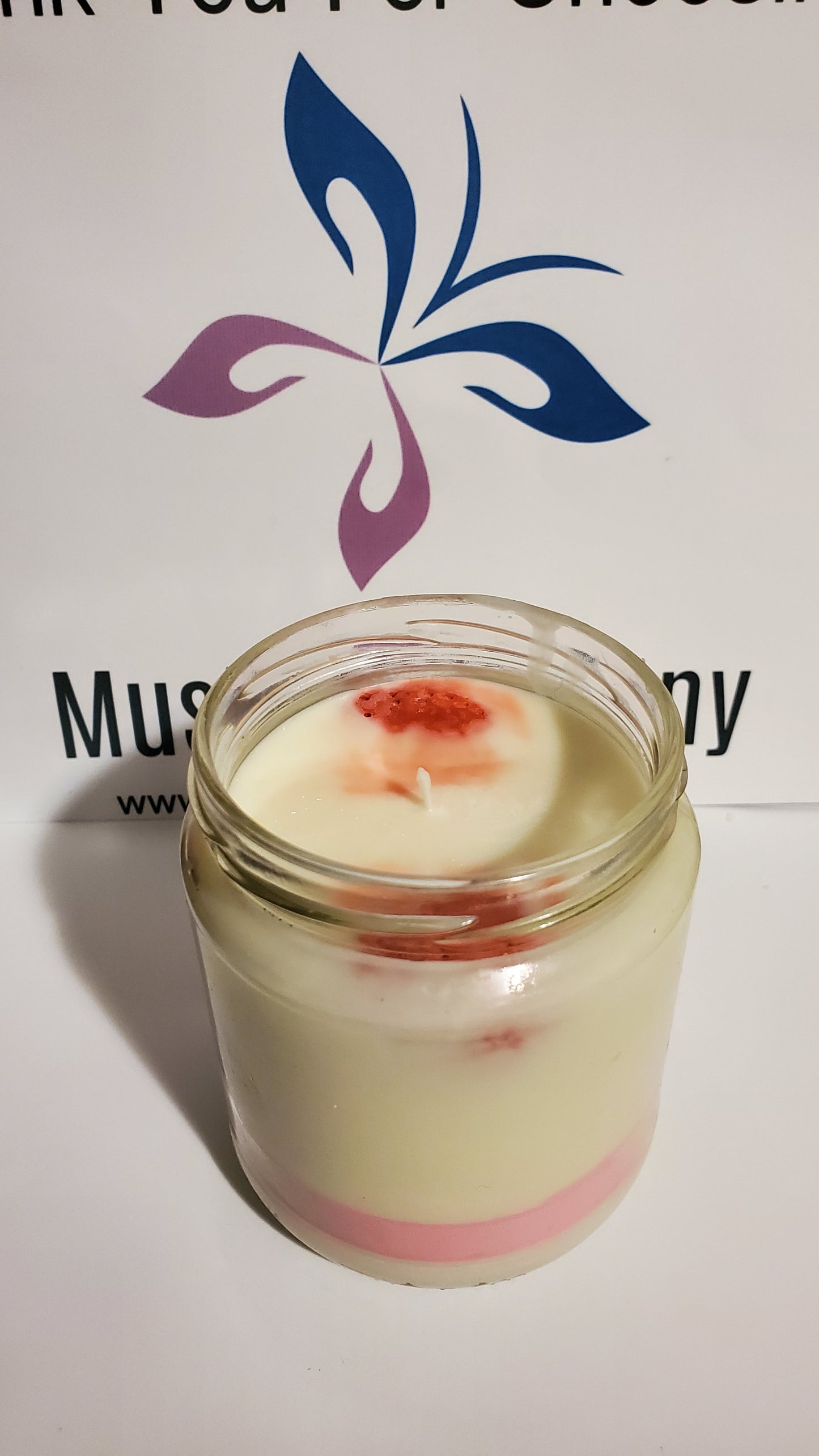 Strawberry Vanilla Yogurt scented candle