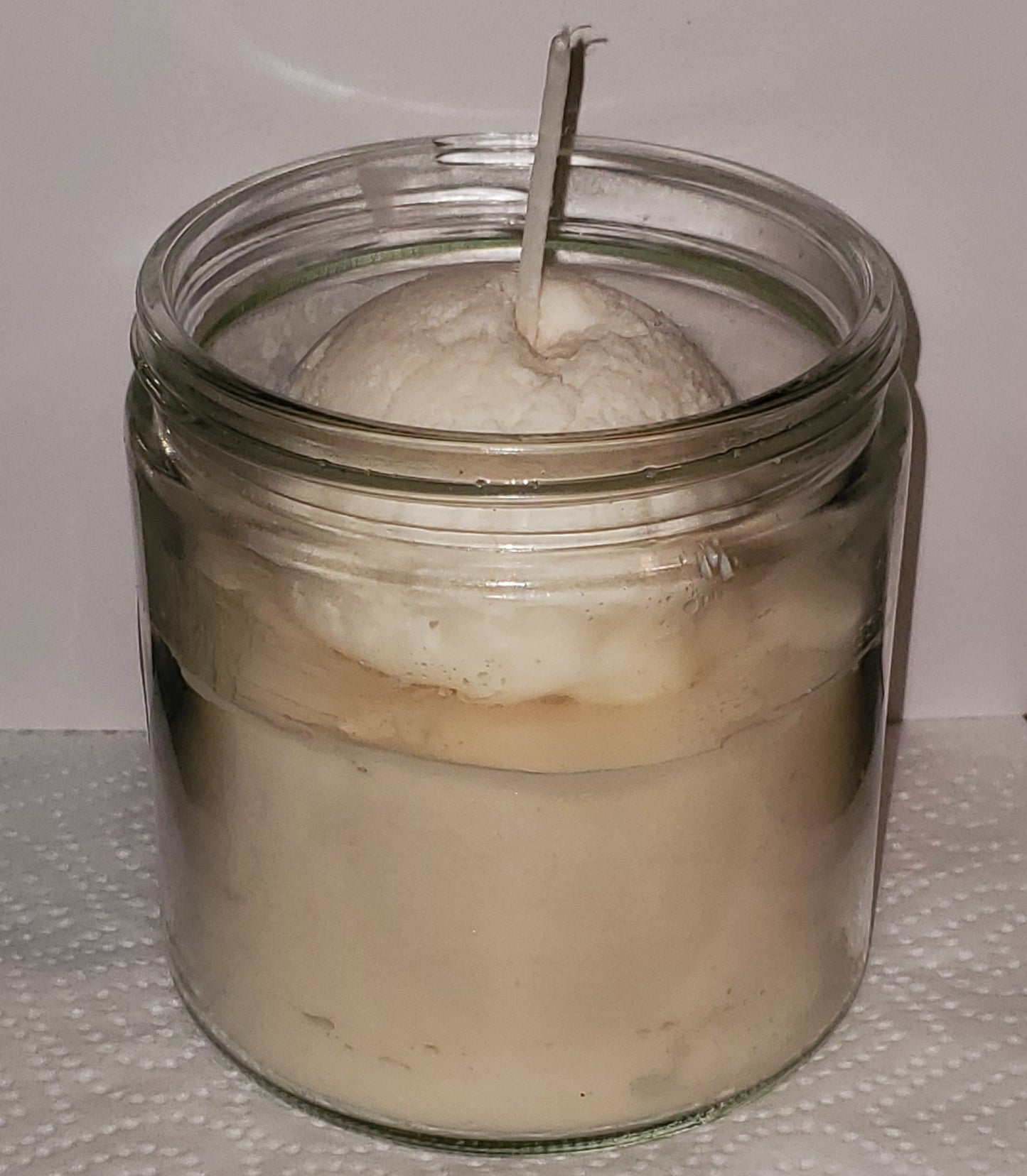 Homemade Vanilla Ice Cream Scented Candle